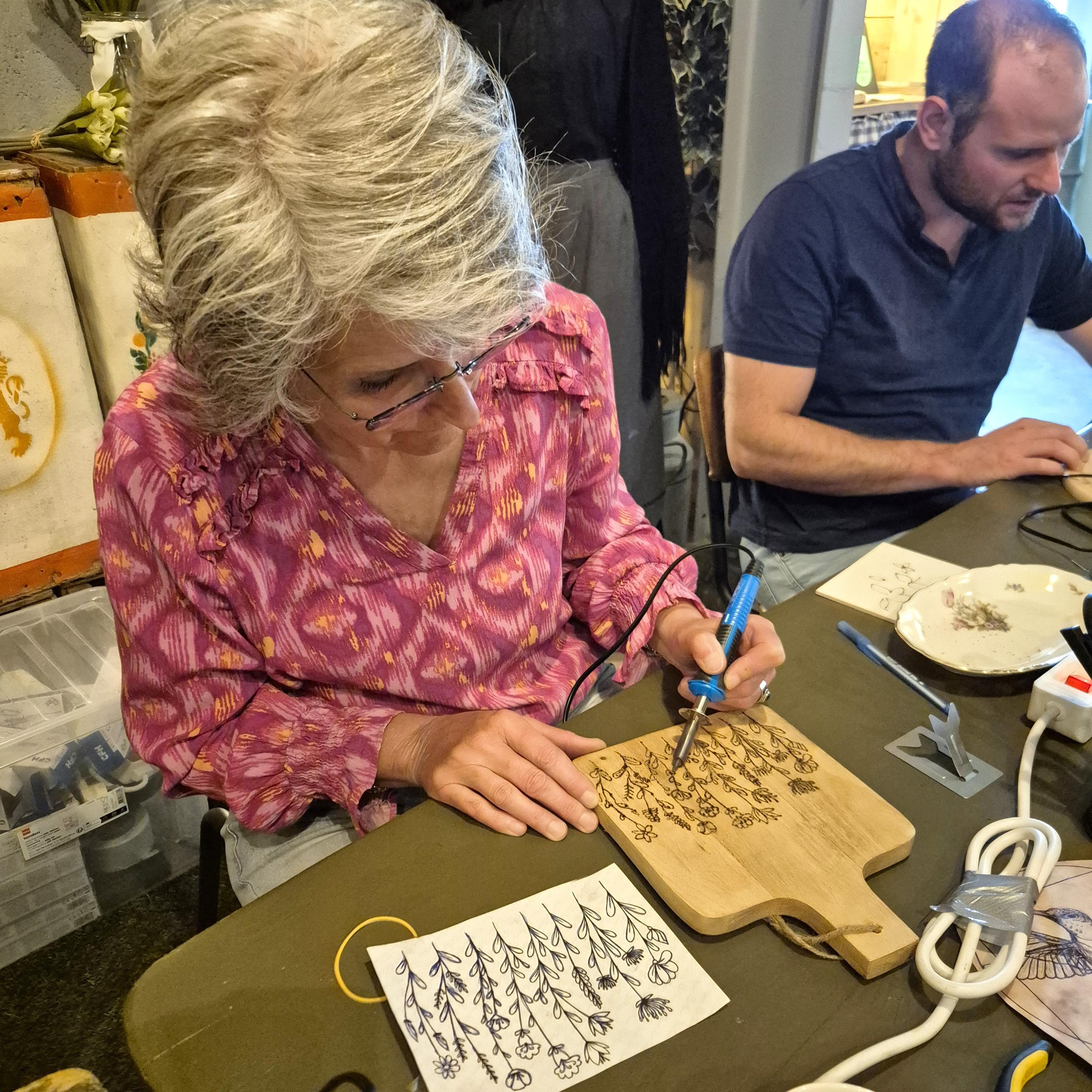 Workshop houtbranden — foto 2