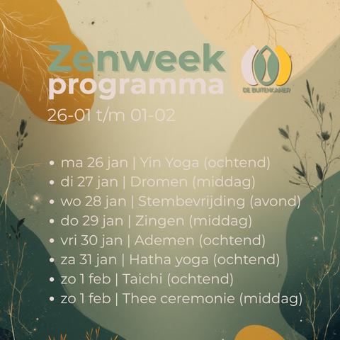 Stembevrijding - Zenweek De Buitenkamer