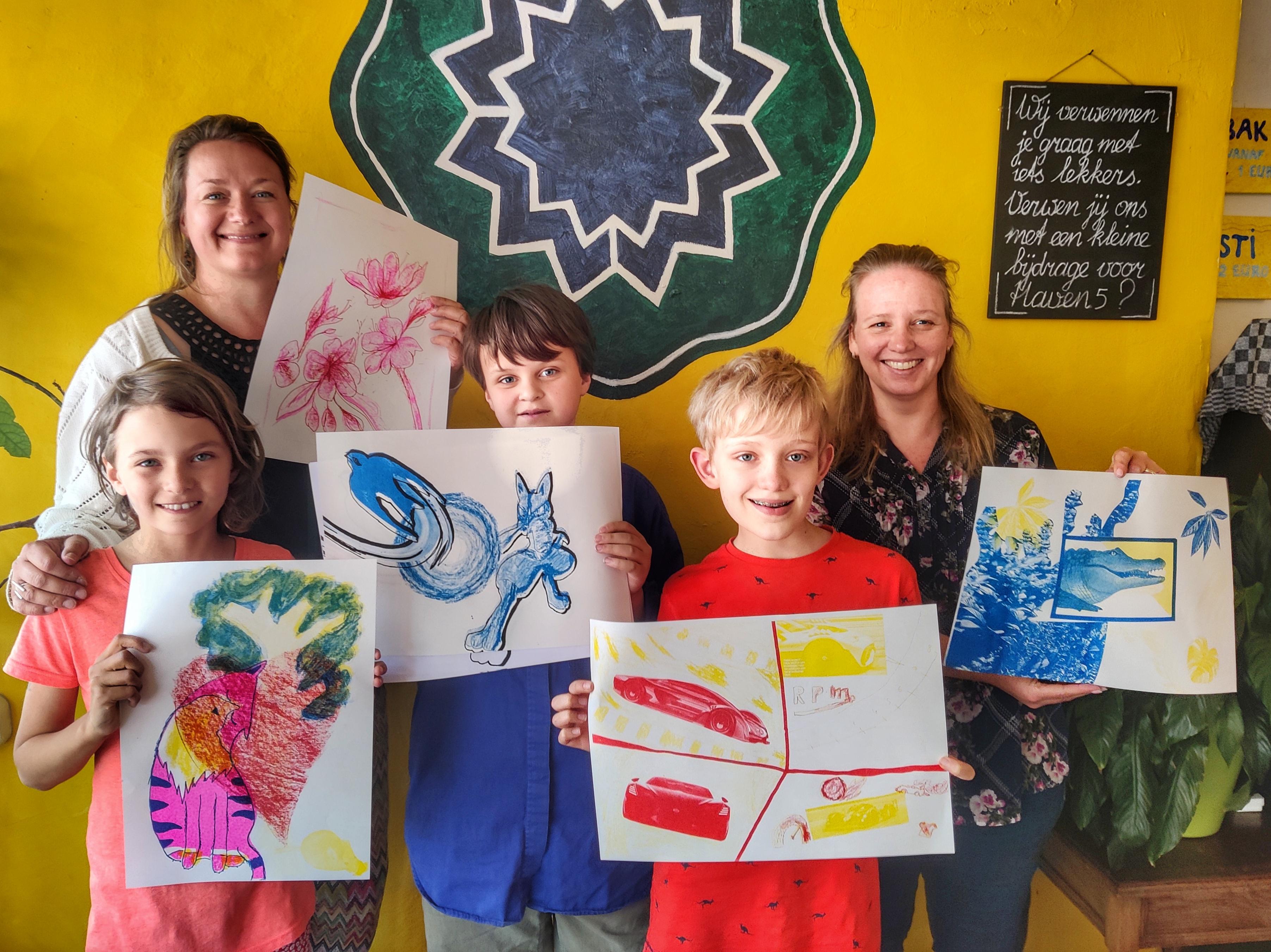 RISO Cut-outs Workshop Huizen — foto 6
