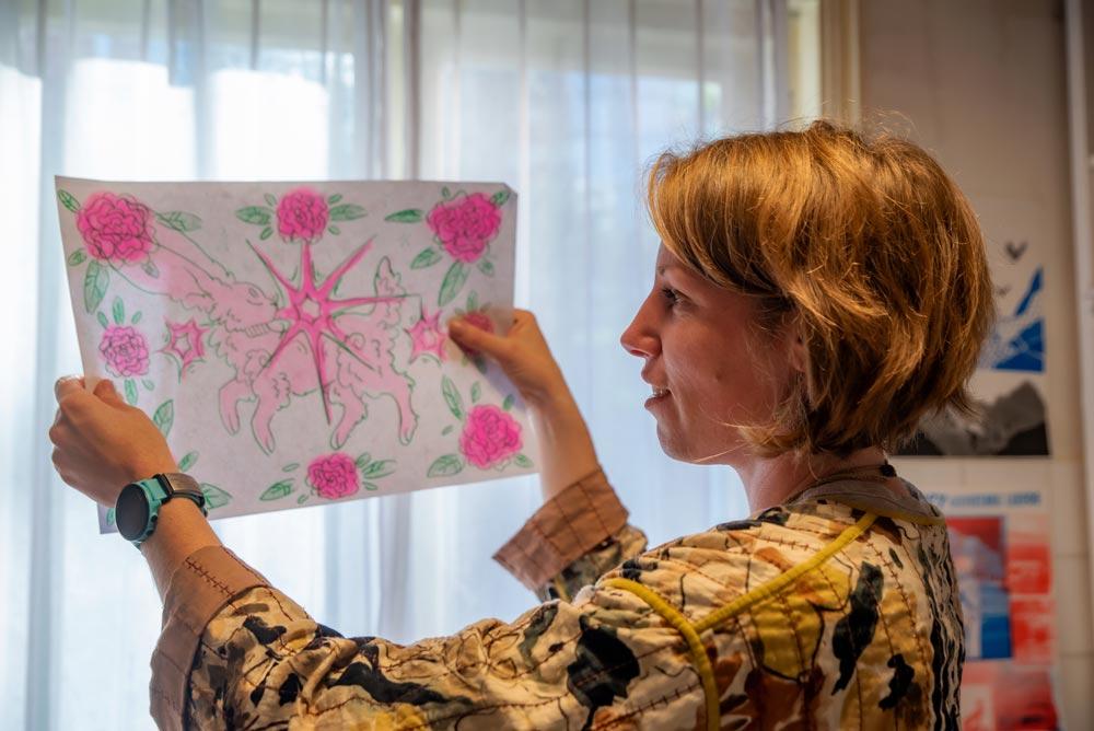 RISO Cut-outs Workshop Huizen — foto 8