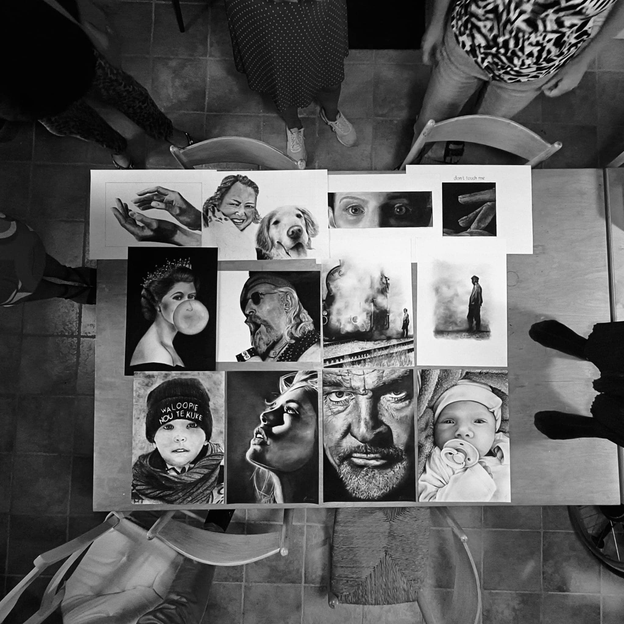 Tekencursus! fotorealistisch portret tekenen utrecht — foto 5