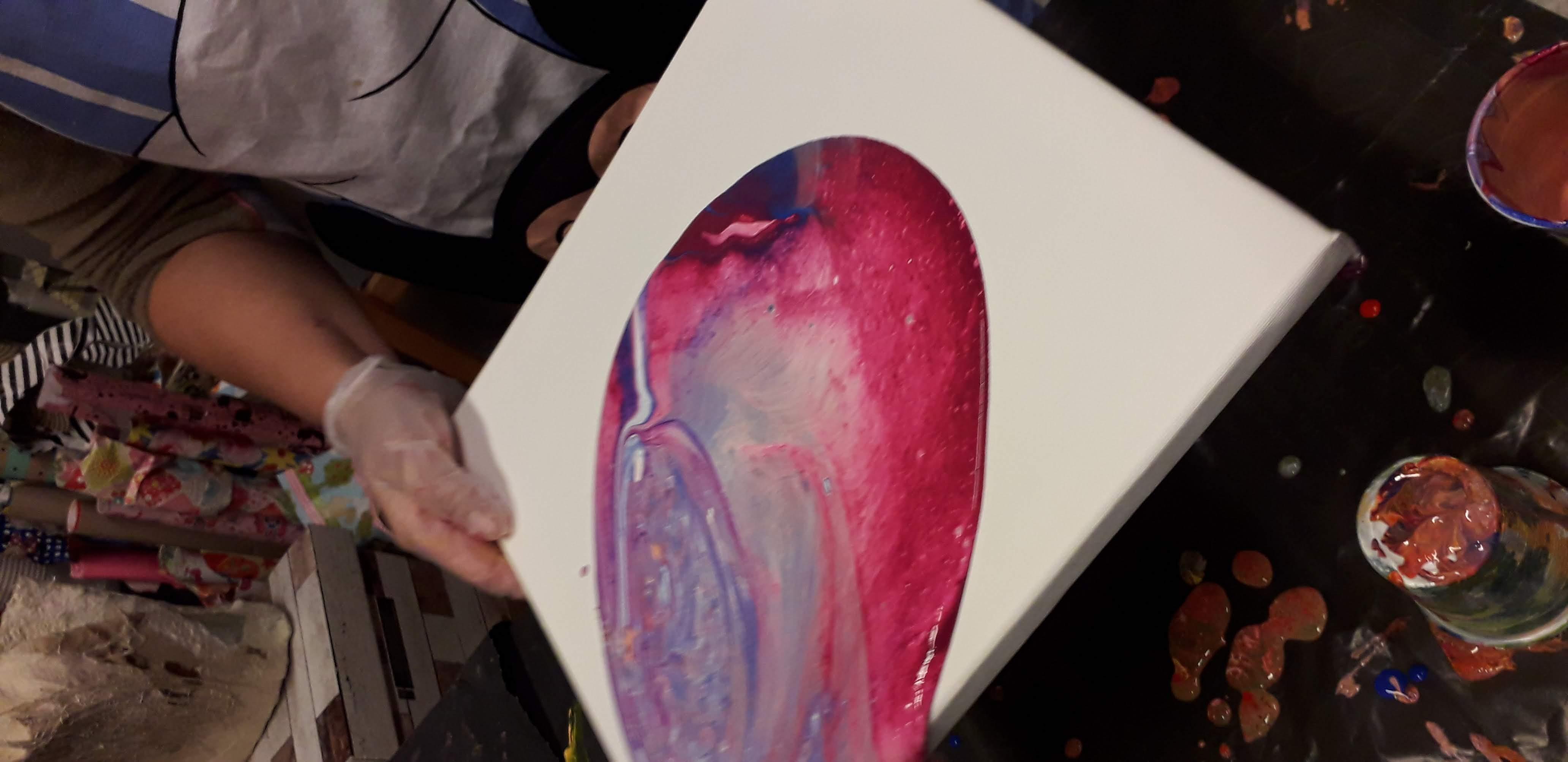 Acryl pouring workshop — foto 6