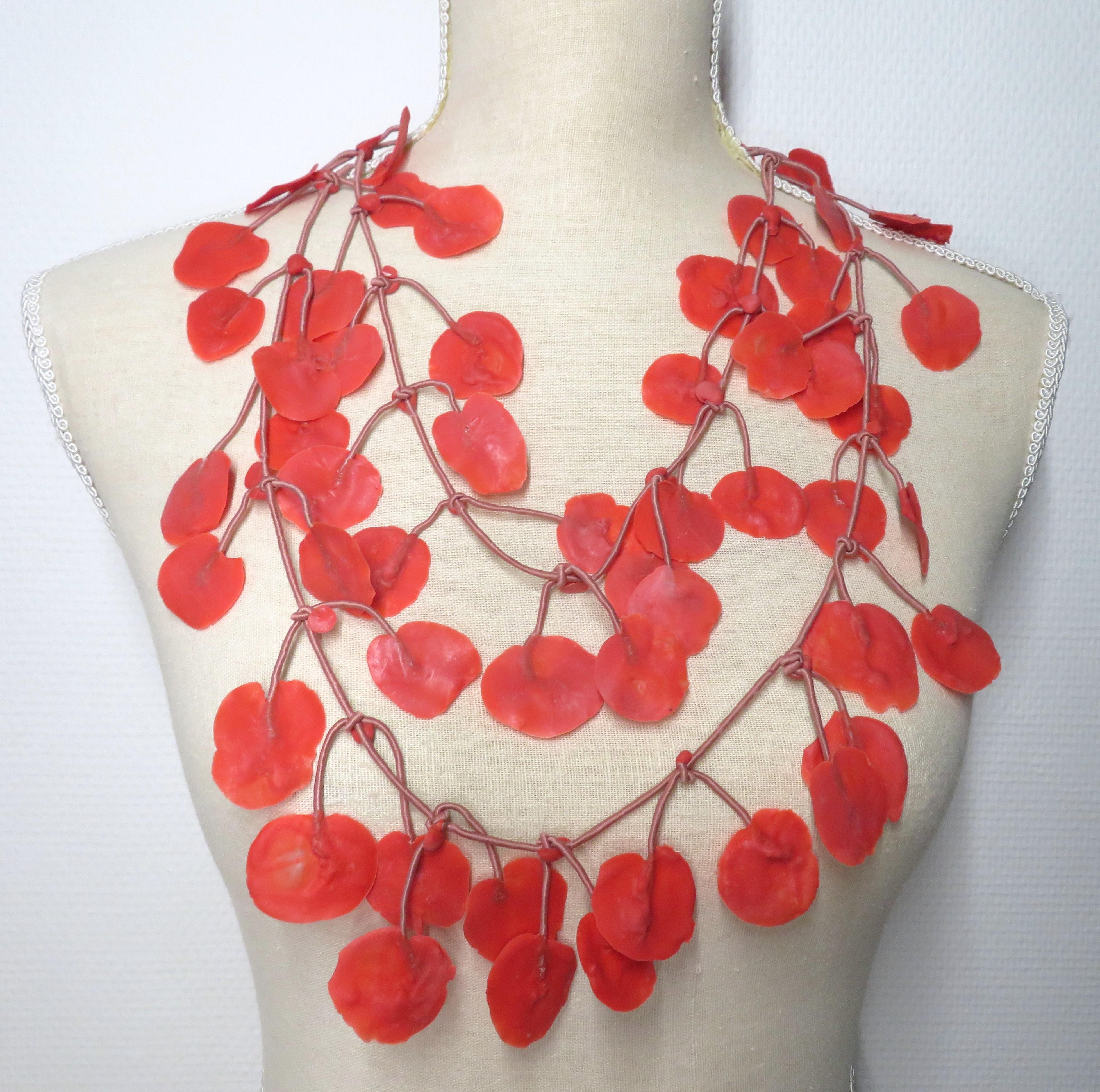 Ketting, sieraad, ketting maken rubber — foto 3