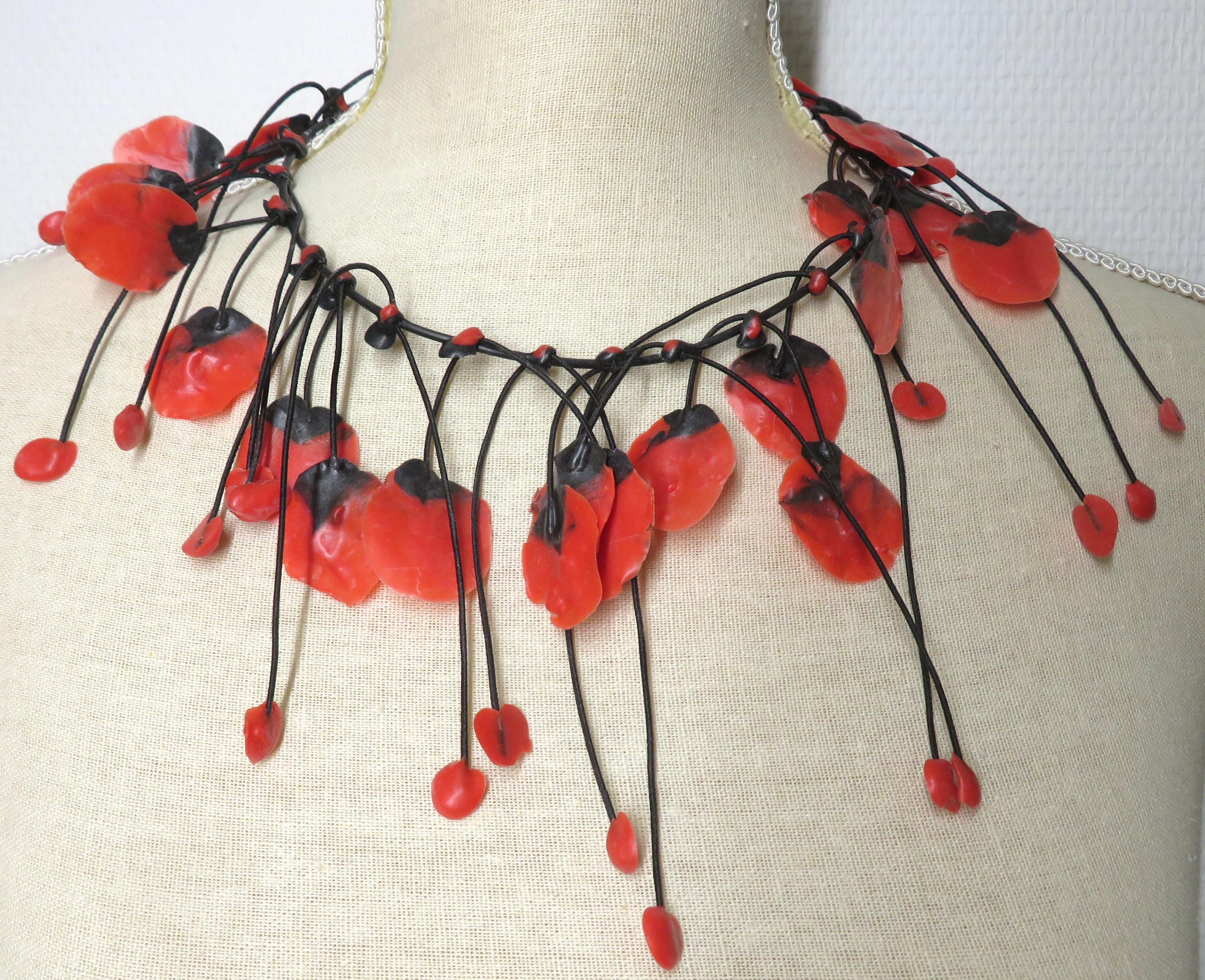 Ketting, sieraad, ketting maken rubber — foto 4