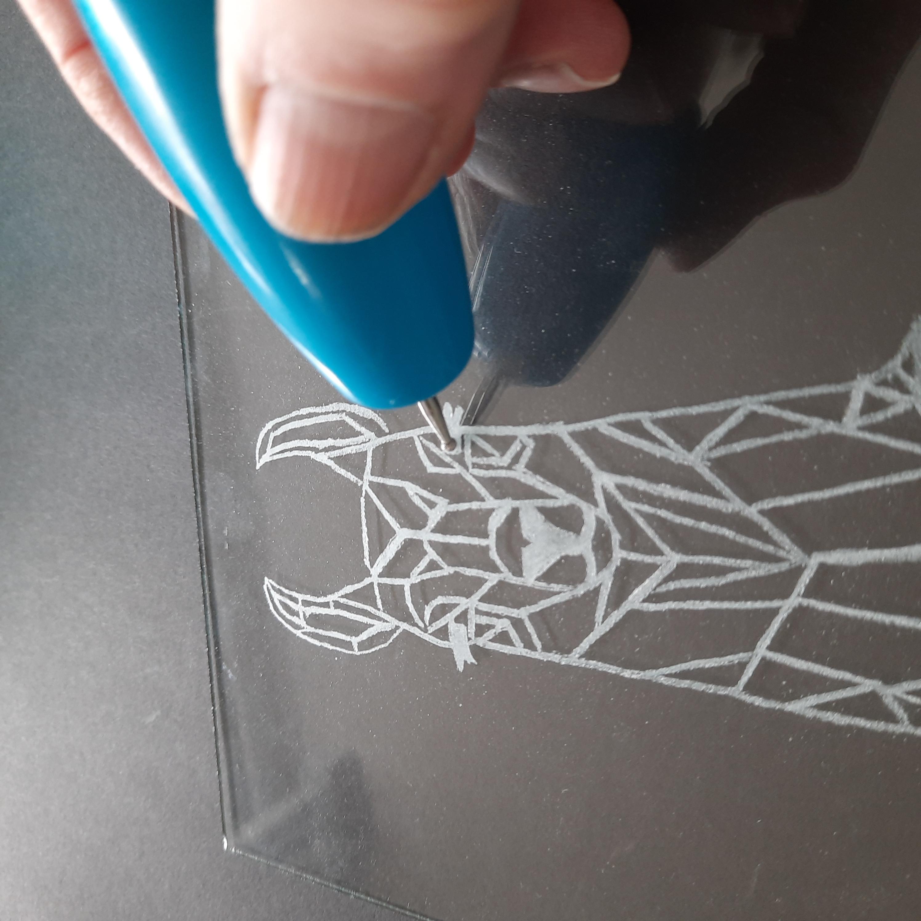 Graveren-op-glas-kit DIY — foto 2