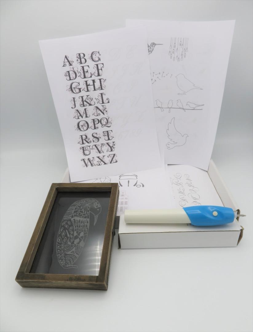 Graveren-op-glas-kit DIY — foto 4