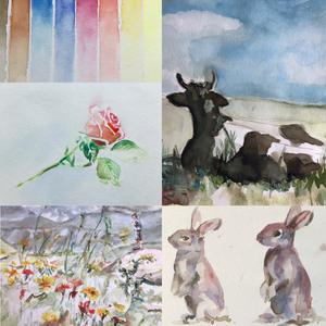 online cursus aquarelleren 25 euro