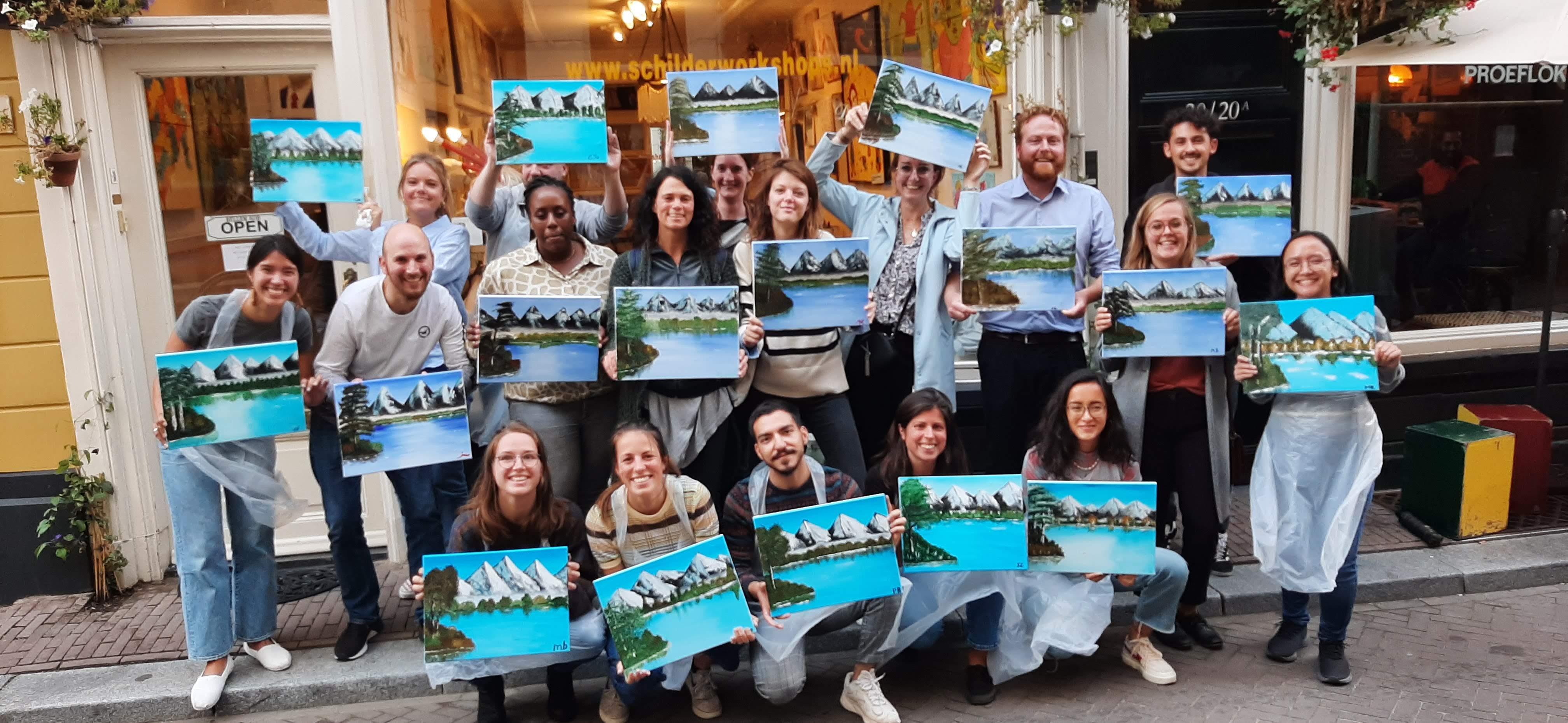 Bob ross  schilderen, dikke dames en andere leuke creatieve workshops in den haag (zuid-holland) — foto 4