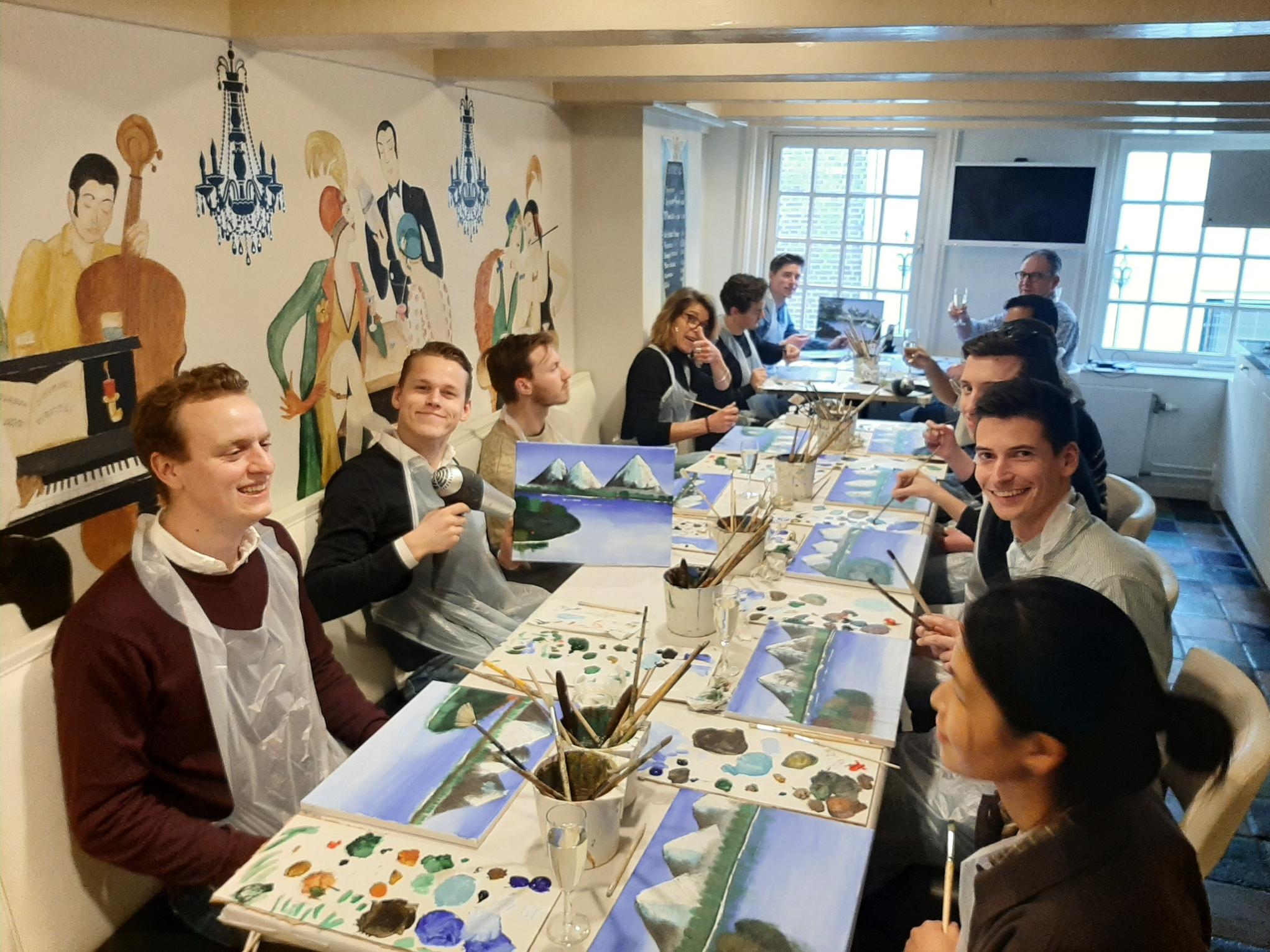 Bob ross  schilderen, dikke dames en andere leuke creatieve workshops in den haag (zuid-holland) — foto 6