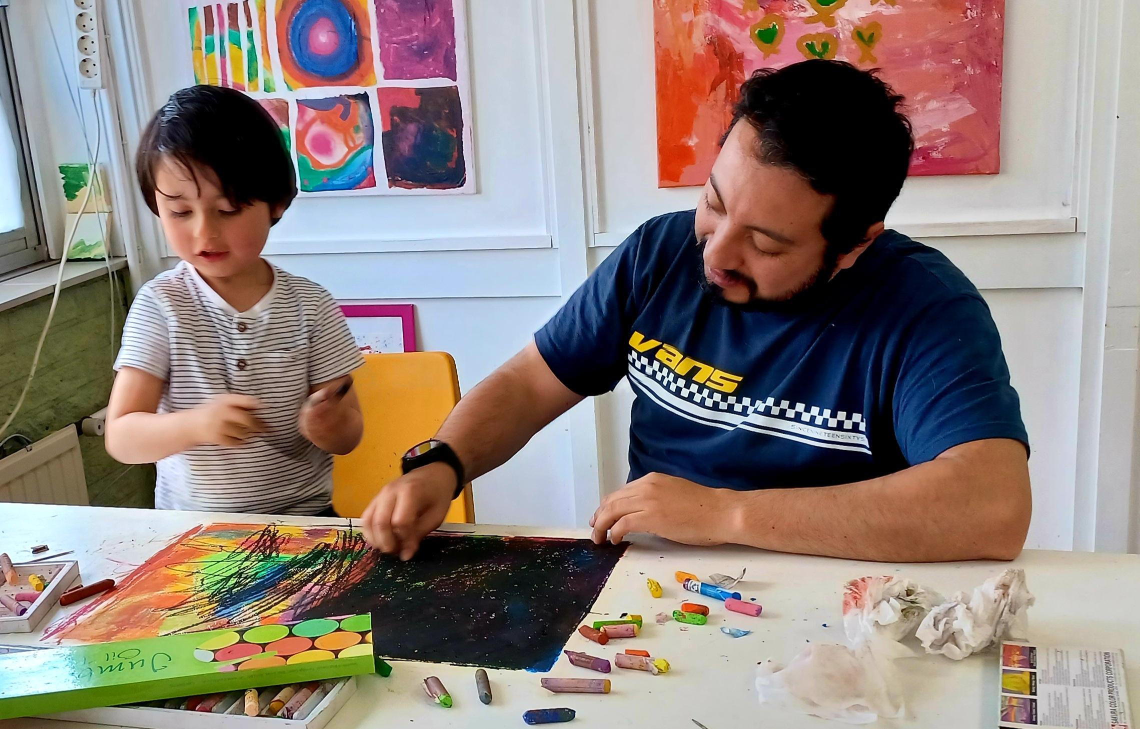 Ouder en Kind Kunstlessen — foto 3