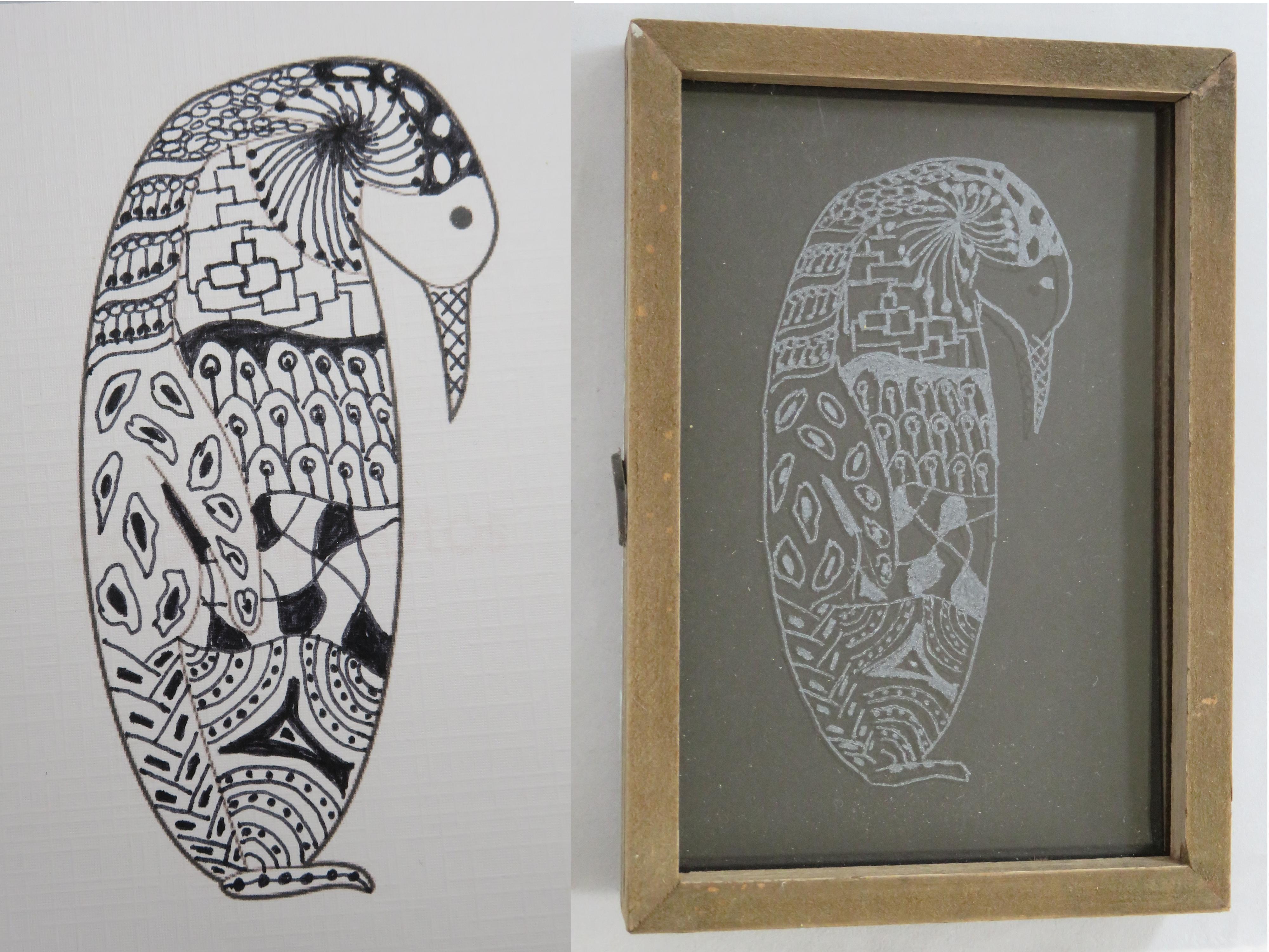 Workshop glas graveren met high tea — foto 3