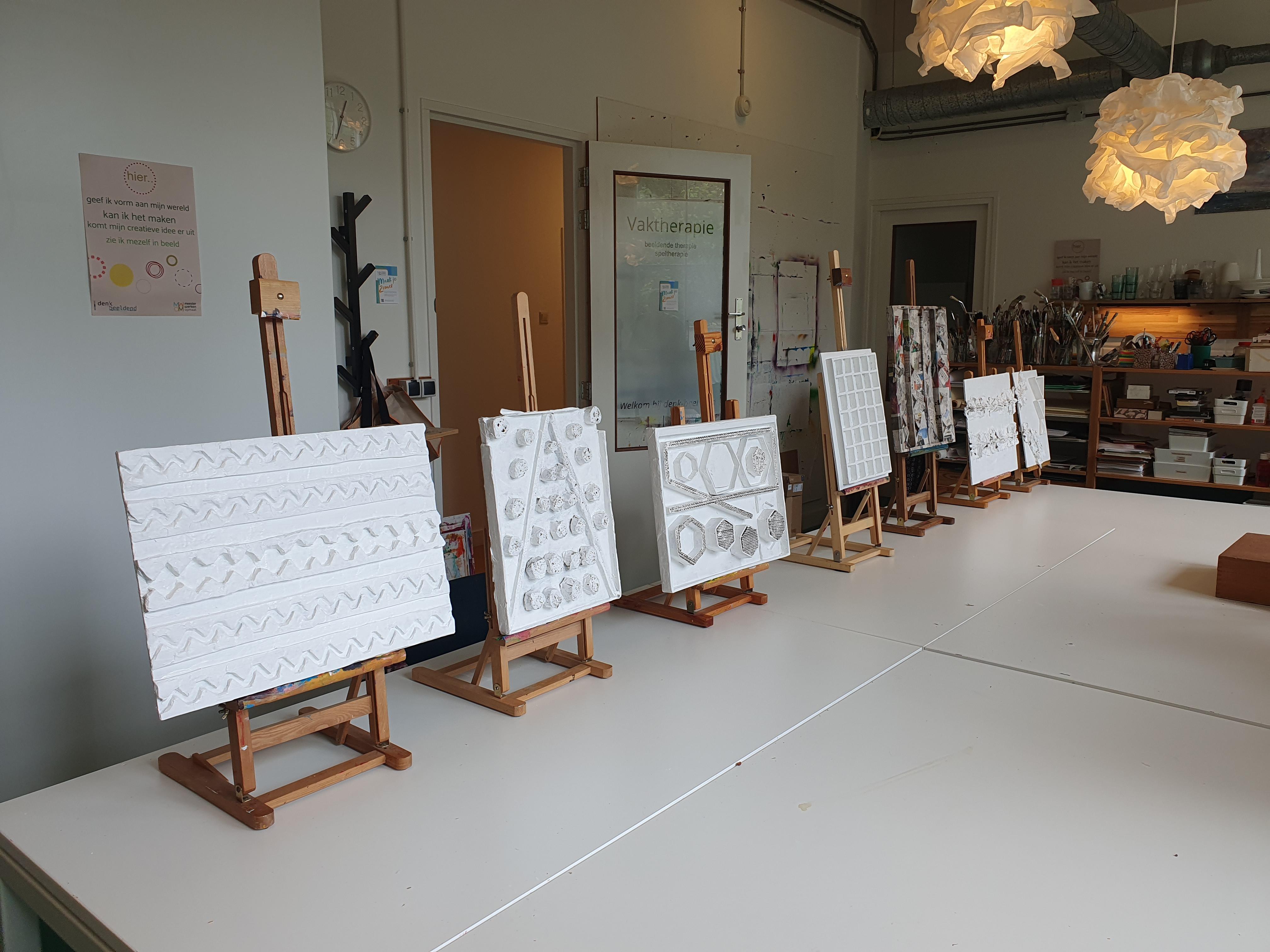 Weekendworkshop Met Schoonhoven (3-D schilderij maken) — foto 1
