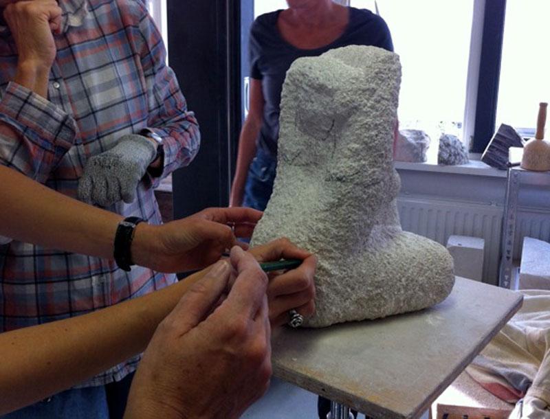 Cursus beeldhouwen in steen — foto 2