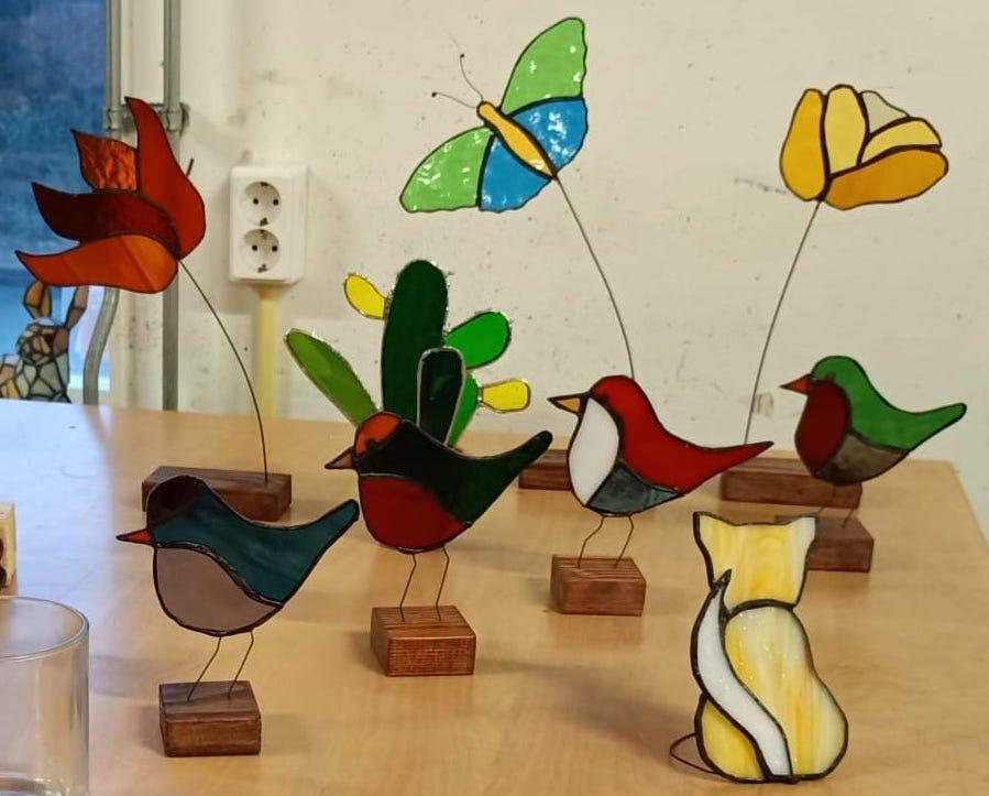 Workshop tiffany glasobjecten maken — foto 4