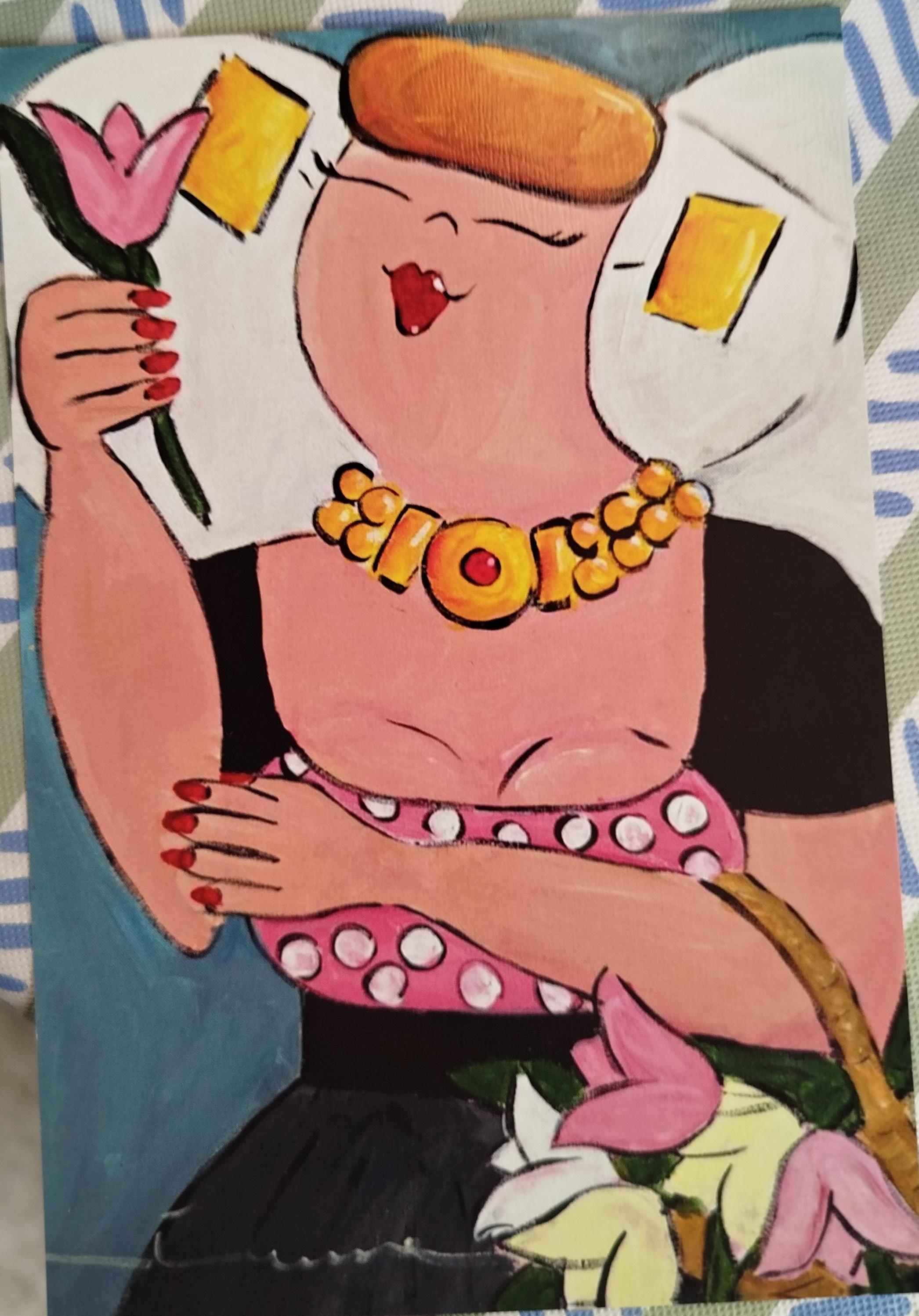 Dikke Dames schilderen  — foto 1