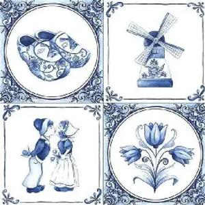 Delfts blauw schilderen 