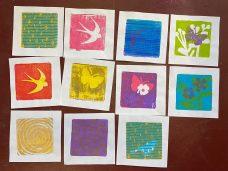 Monoprint met gelliplates — foto 2