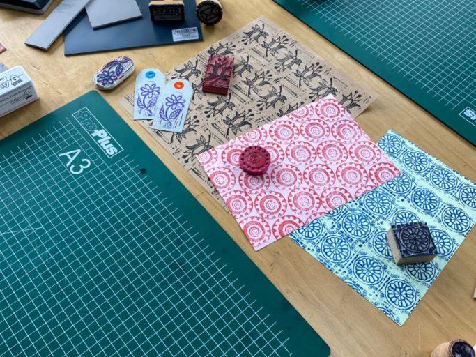 Stempels maken — foto 2