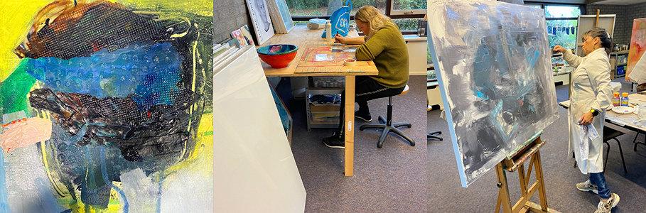 Workshop expressief schilderen met acryl — foto 1