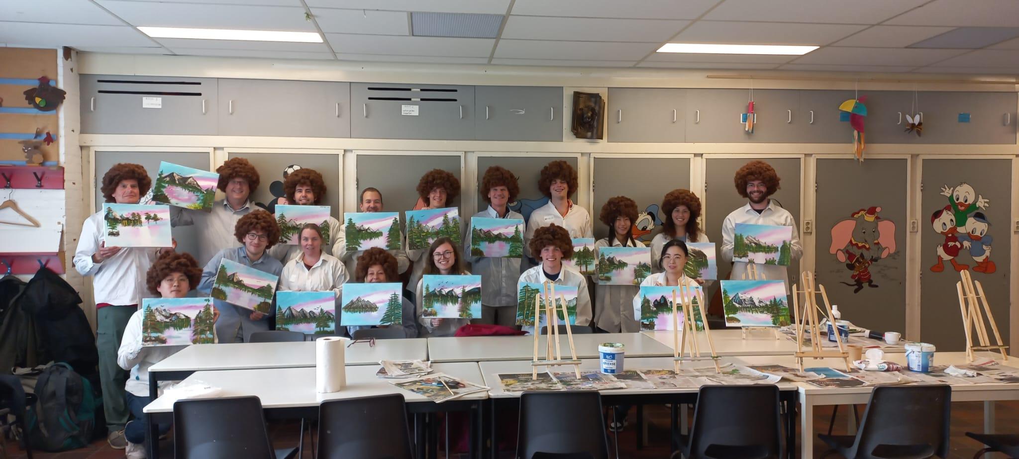 Bob Ross workshop in Eindhoven — foto 2