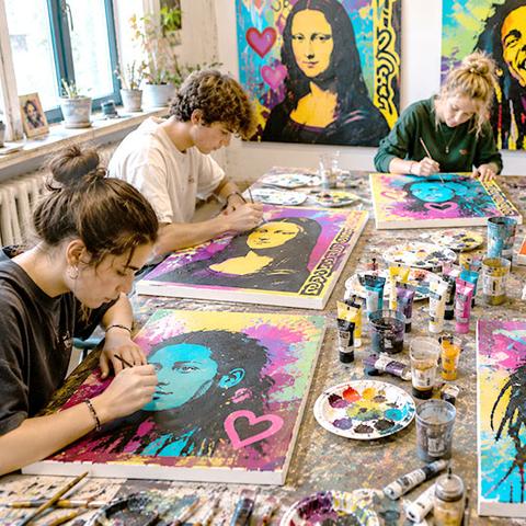 StreetArt op Canvas