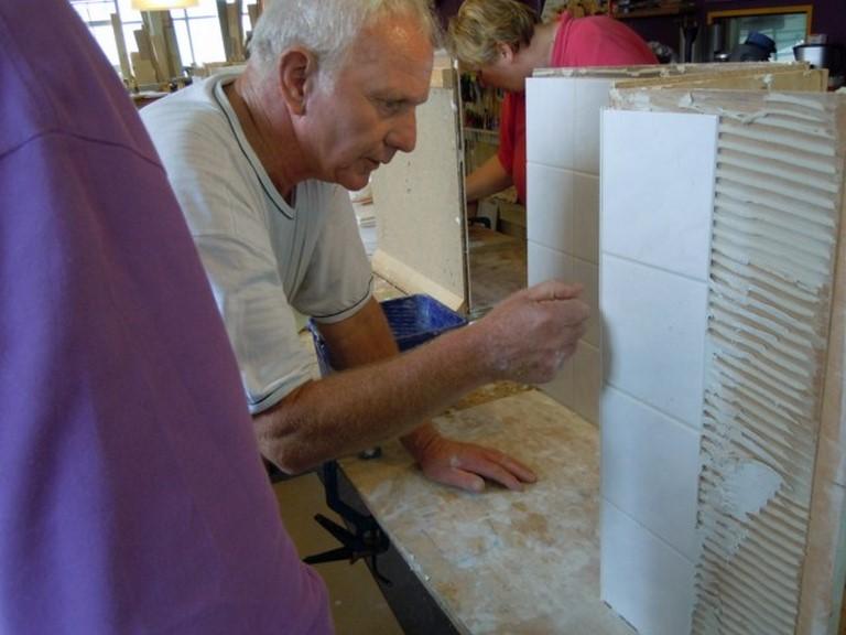 Workshop Tegelzetten / Tegellijmen — foto 2