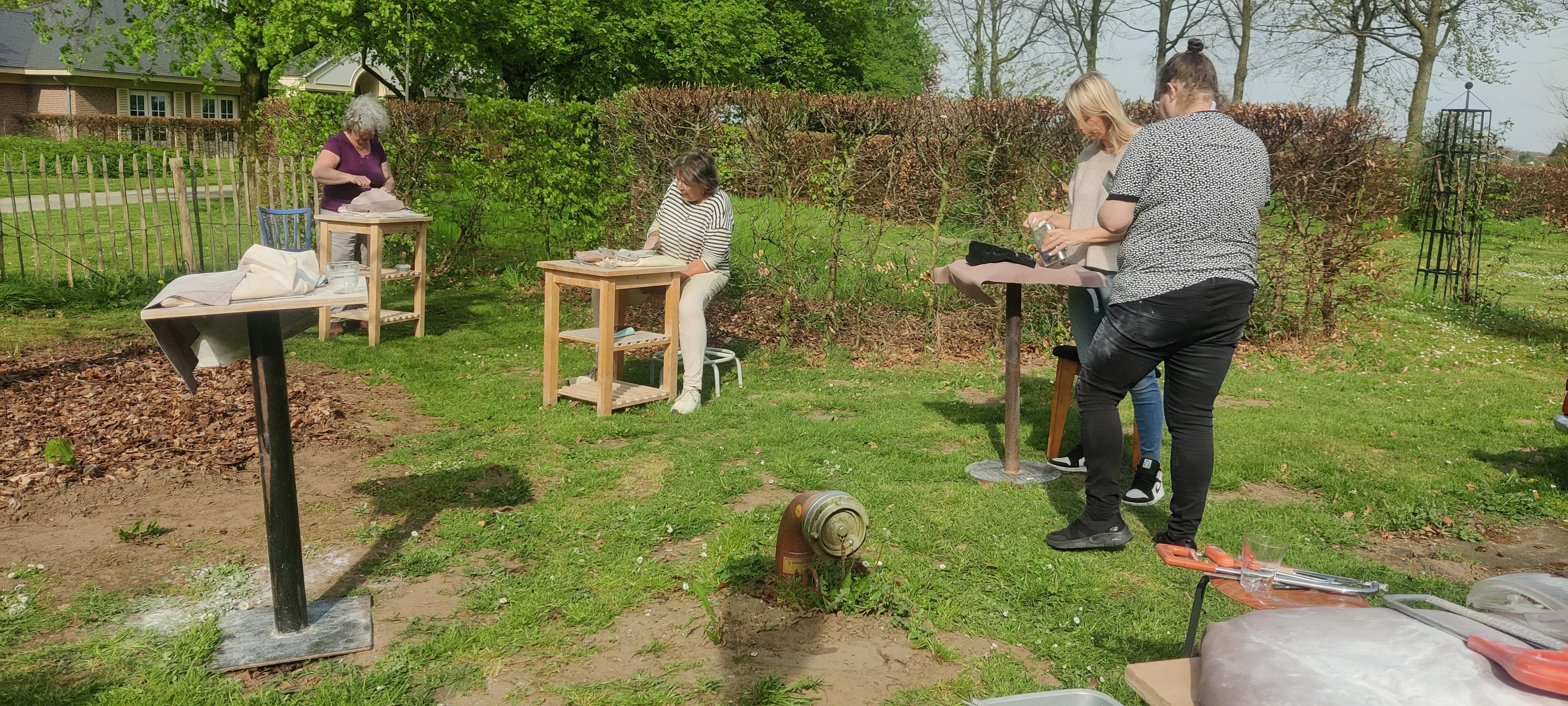 4 dagen beeldhouwen in Angerlo GLD — foto 5