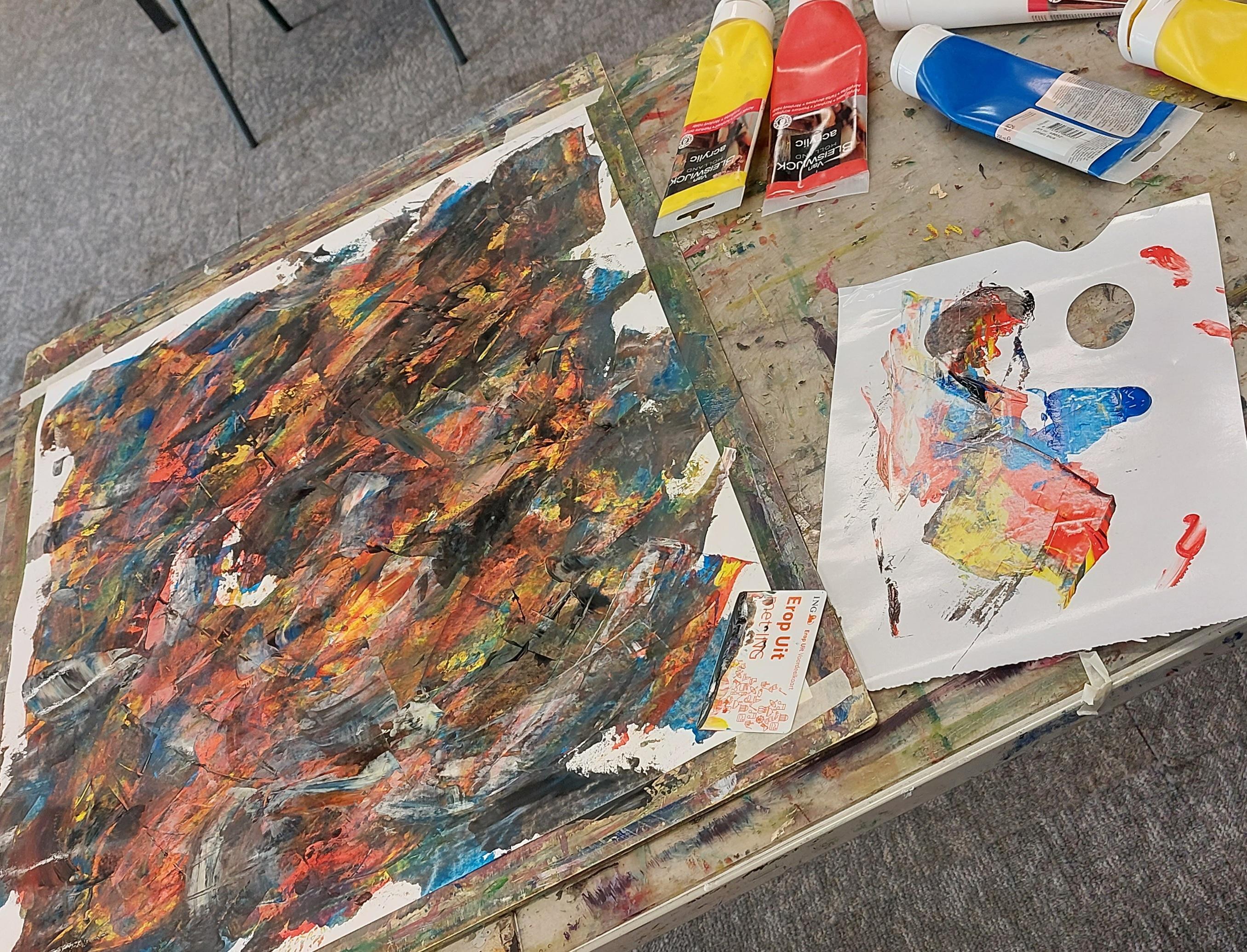 3x Intuïtieve Workshop – Mixed Media  — foto 3