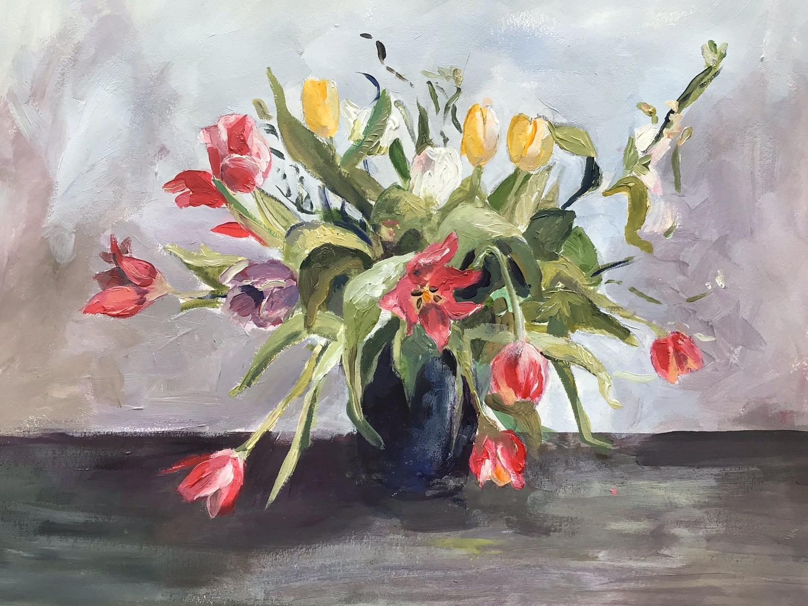 Bloemen schilderen — foto 1