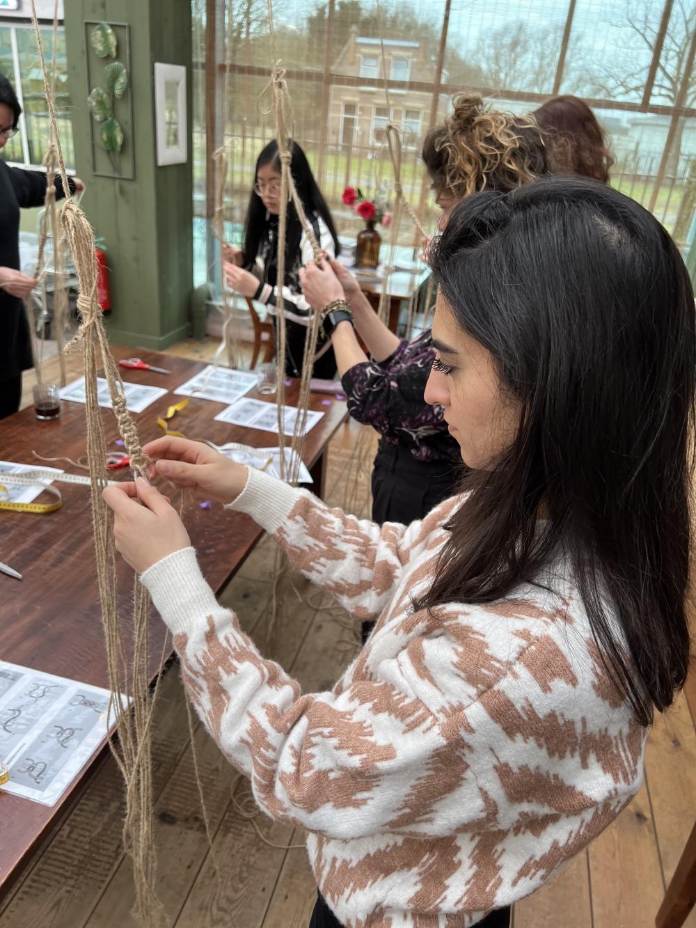 Workshop macramé — foto 2
