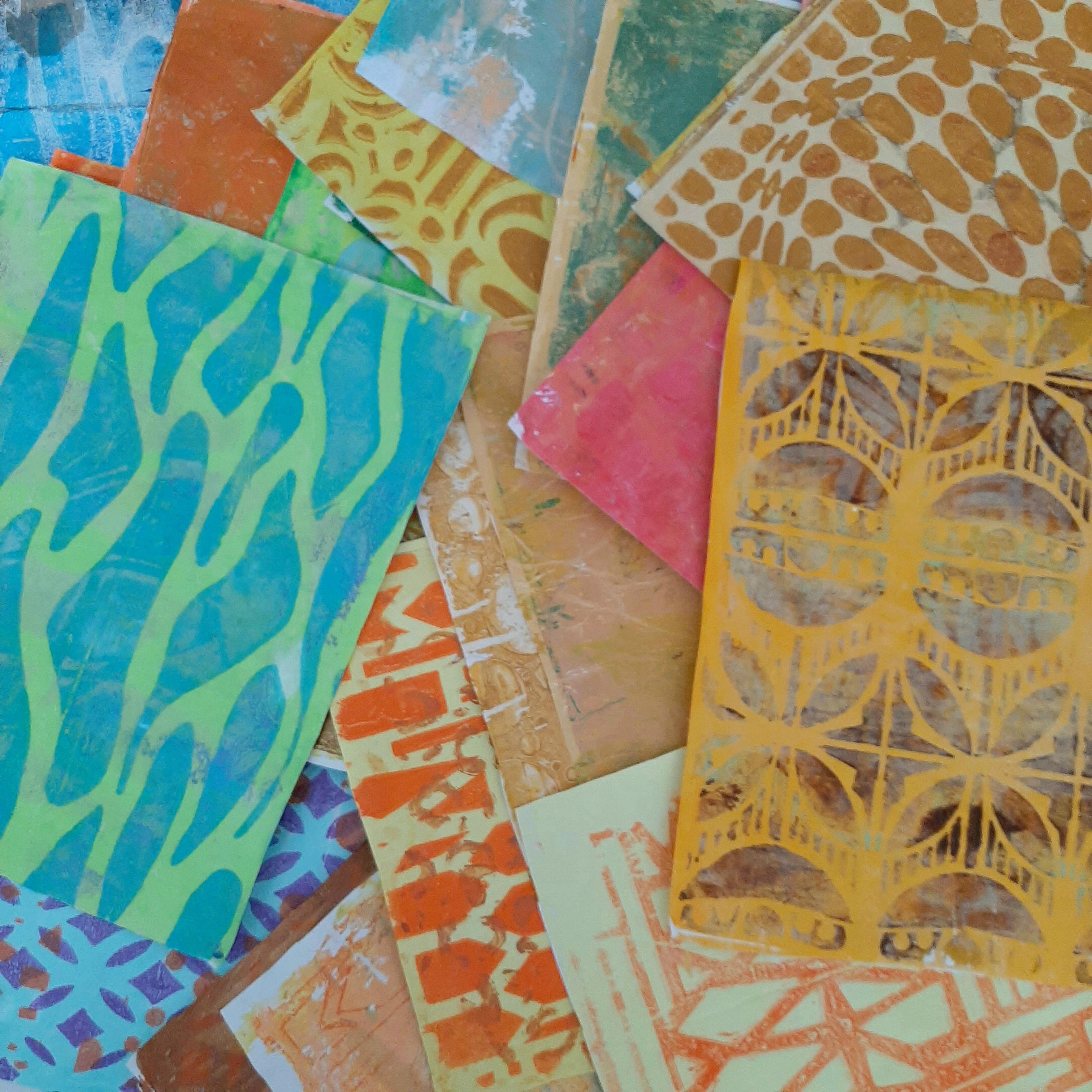 Workshop Collage schilderen met papier — foto 1