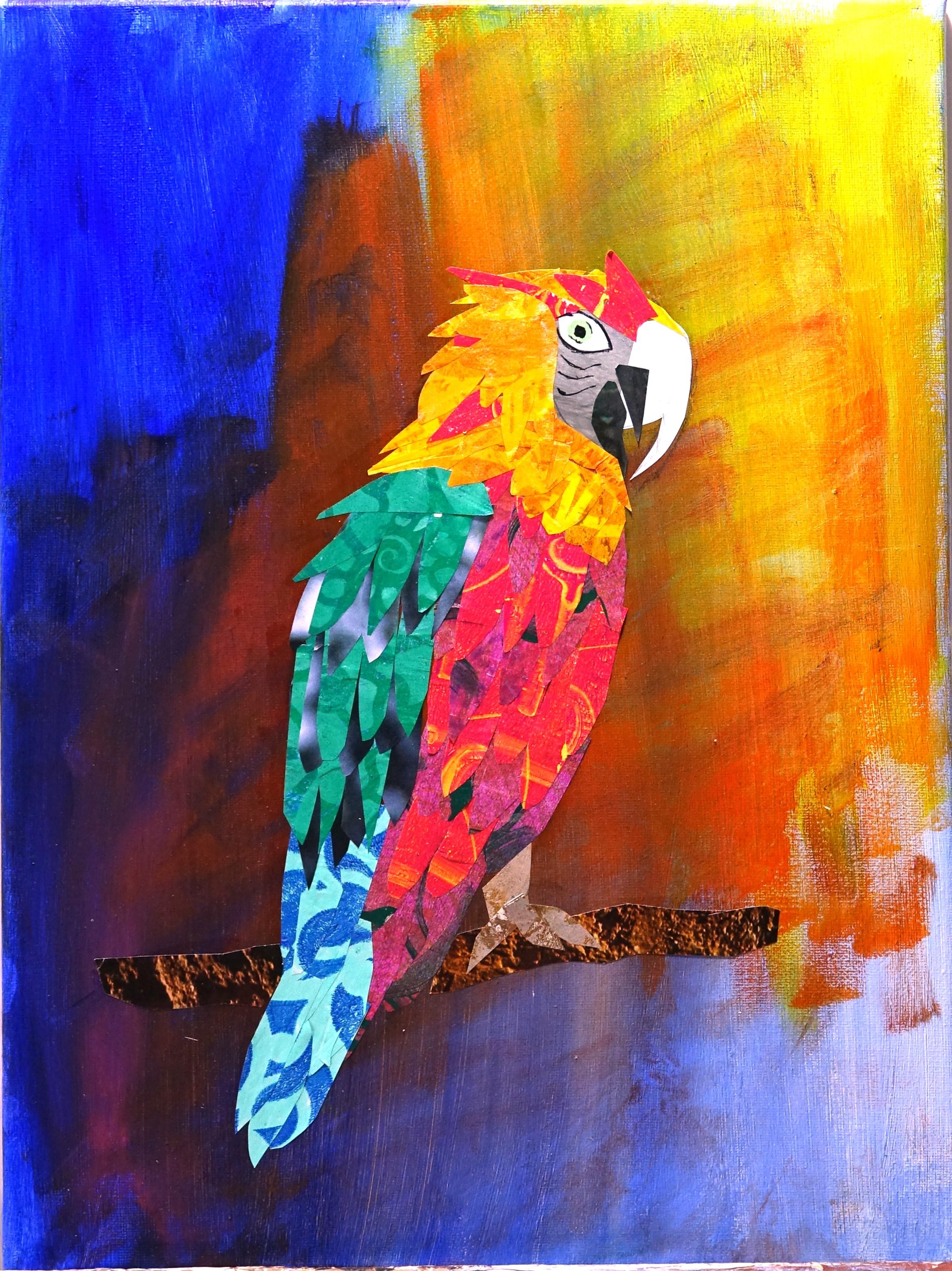 Collage workshop: Thema Vogels  — foto 2