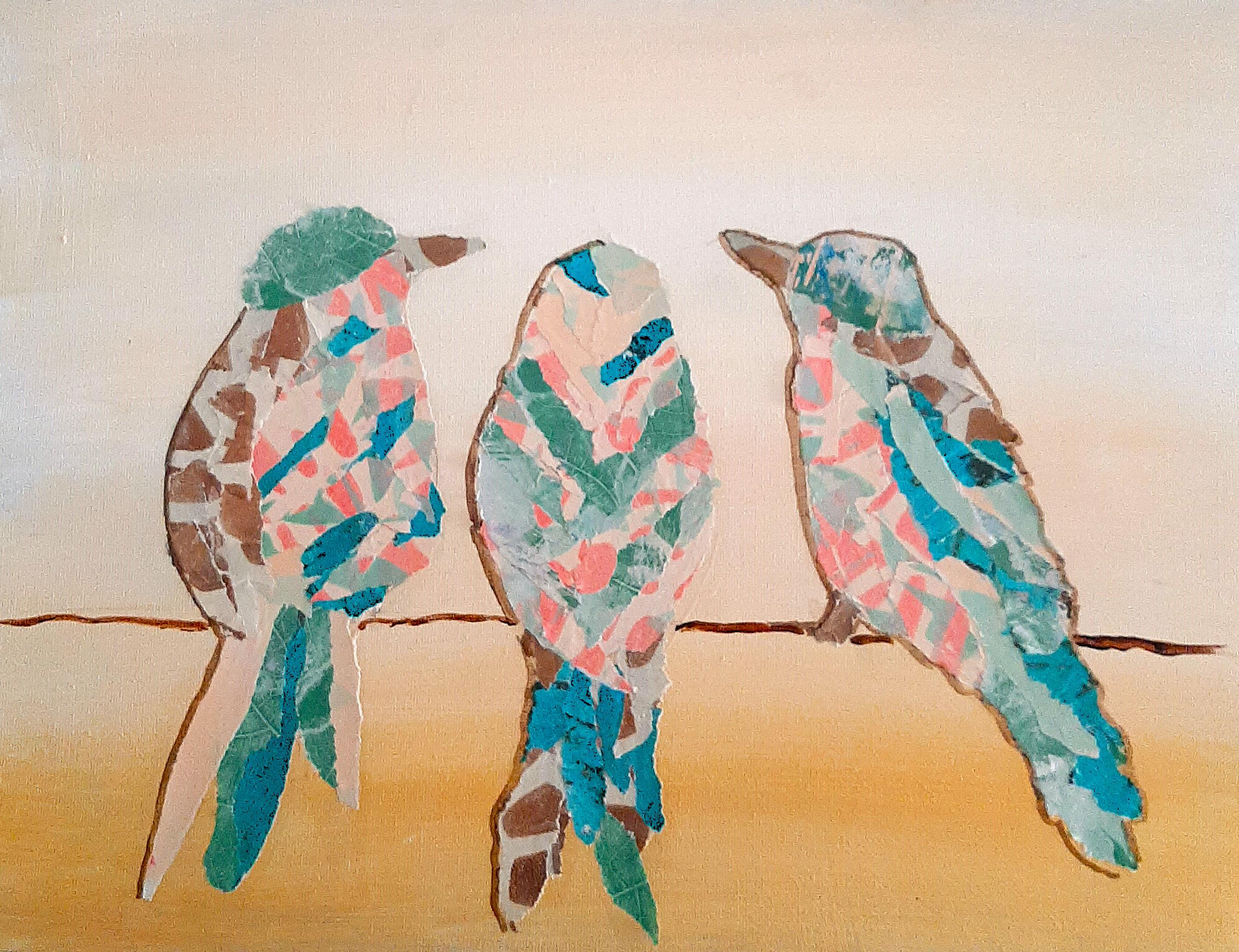 Collage workshop: Thema Vogels  — foto 1