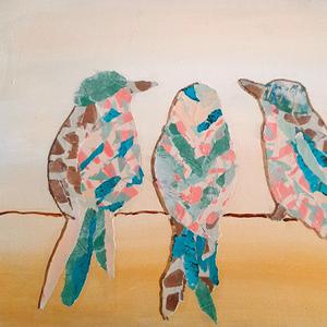 Collage workshop: Thema Vogels 