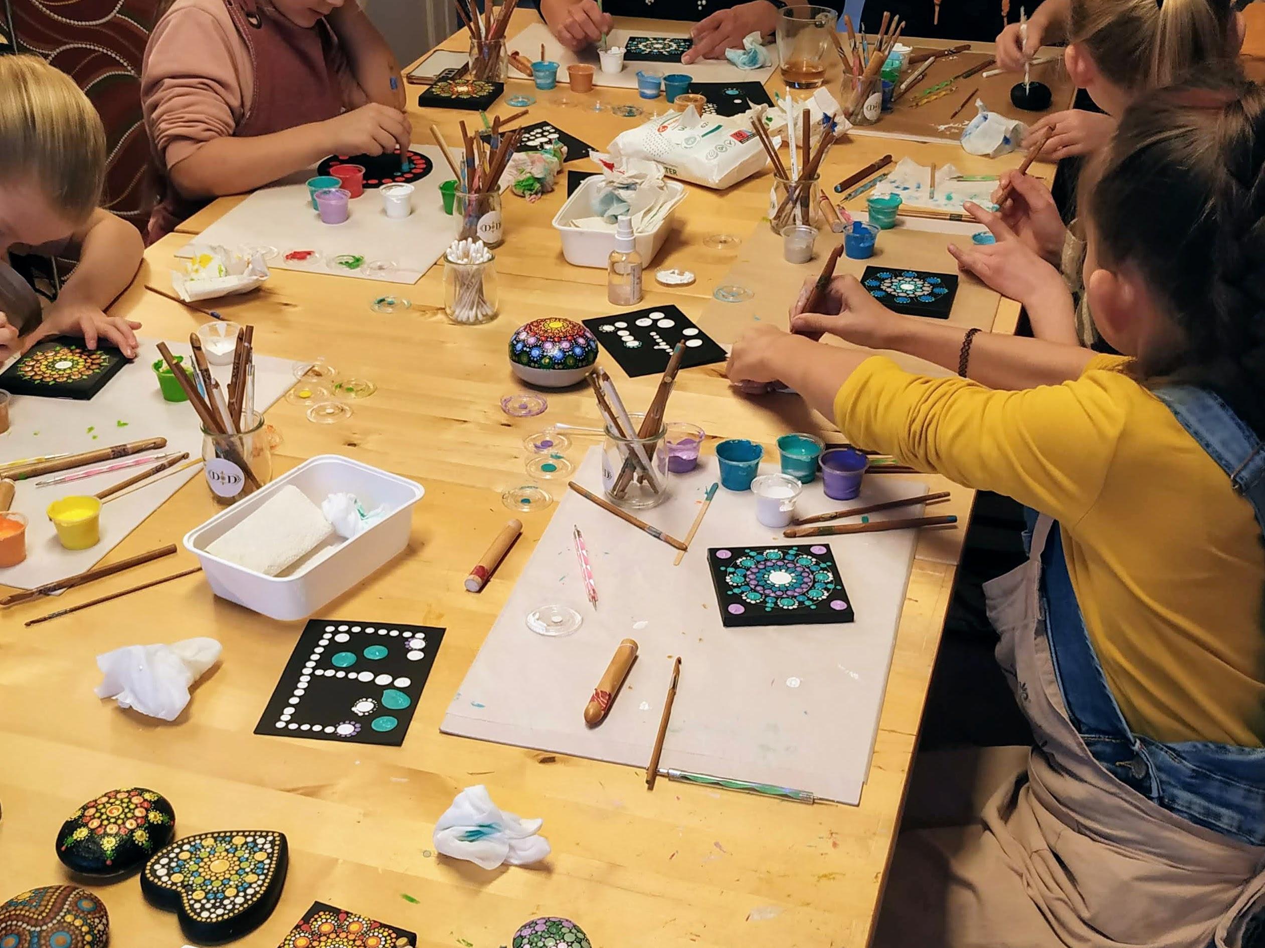 Dotpainten(stippen) voor partijtjes — foto 4