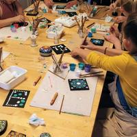 Dotpainten(stippen) voor partijtjes