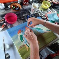 Collage workshop: Thema Vogels 