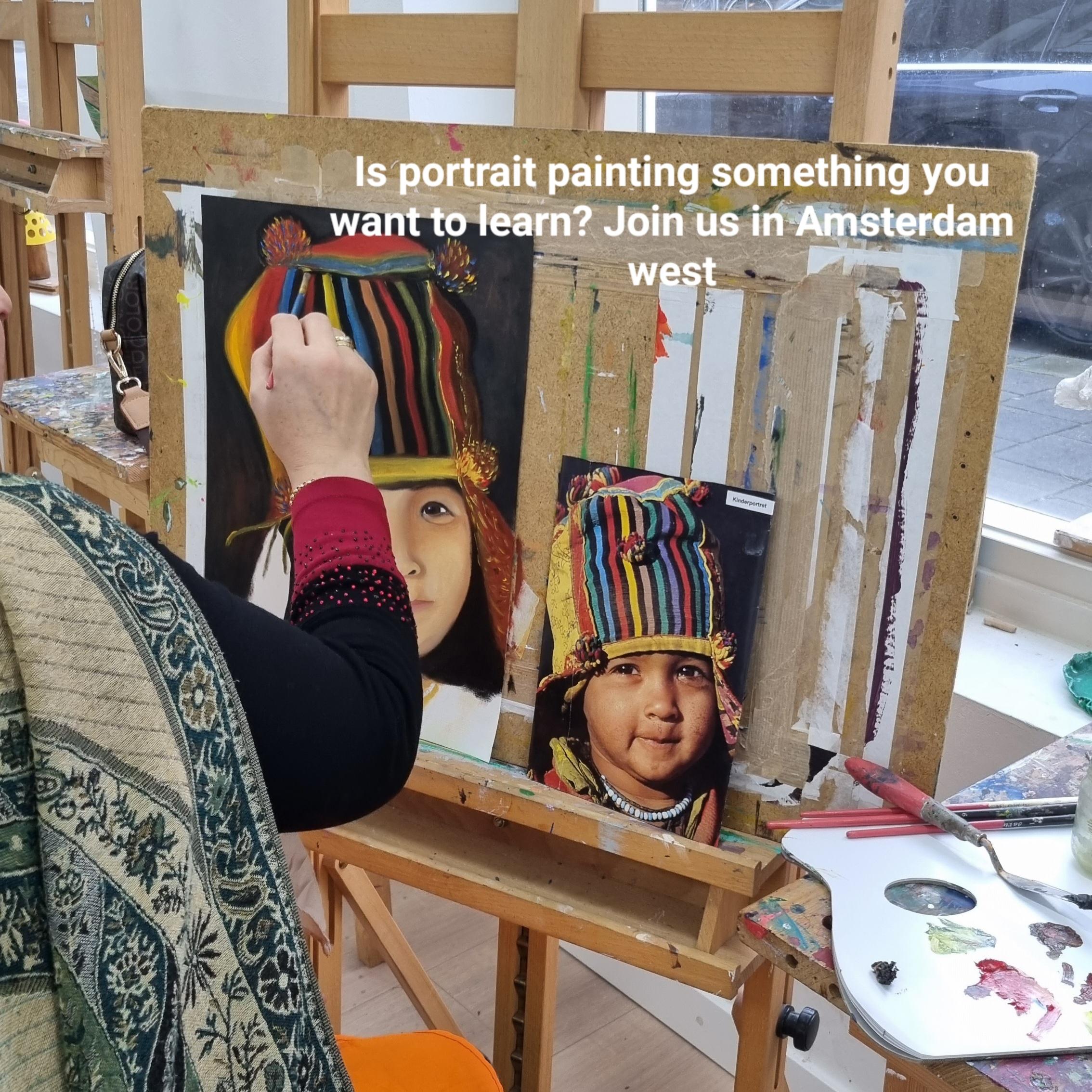 Portret tekenen en schilderen — foto 3