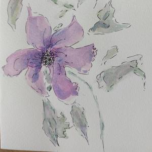 Bloemen in aquarel