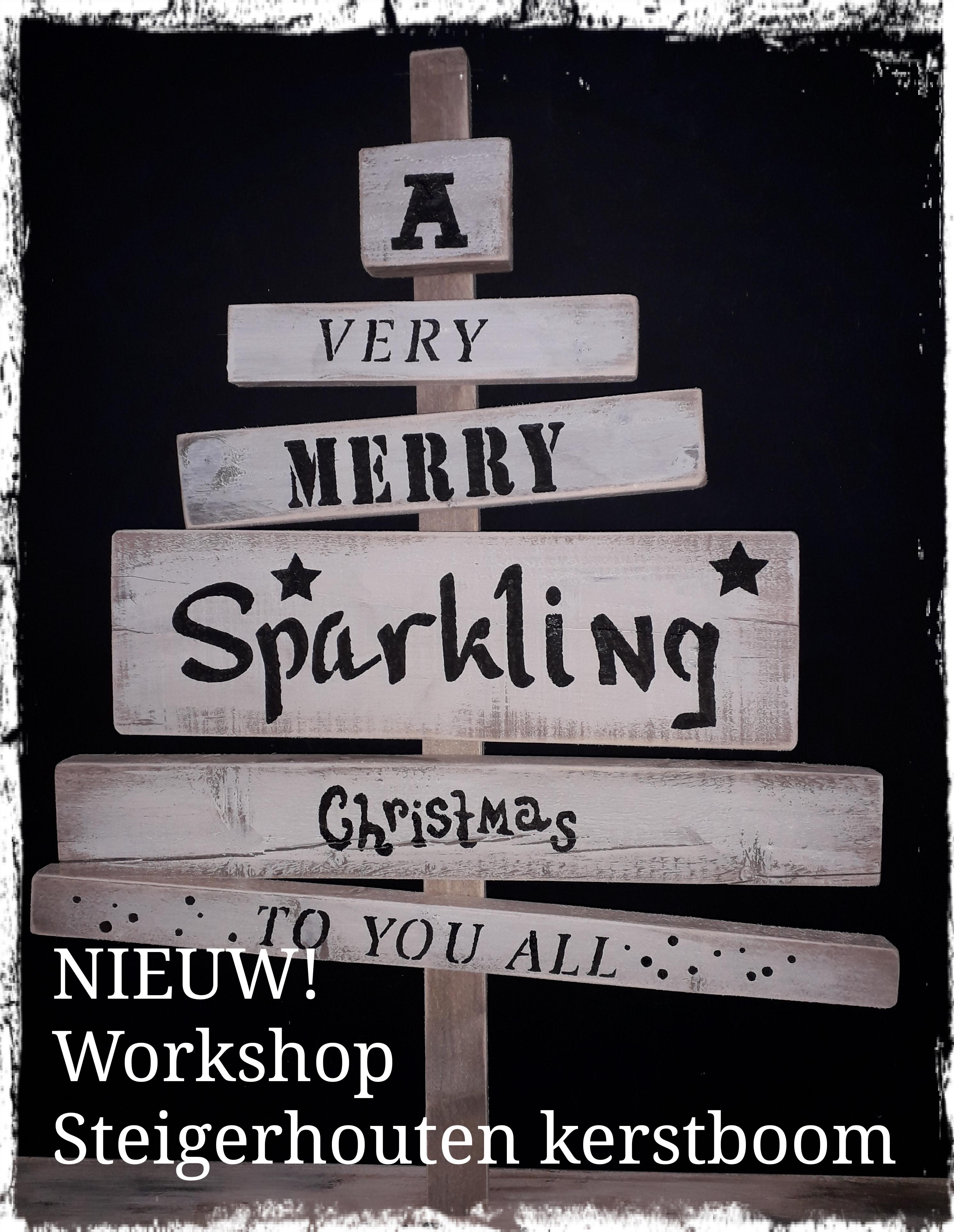 Workshop steigerhouten kerstboom — foto 5