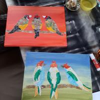 Workshop Collage schilderen met papier