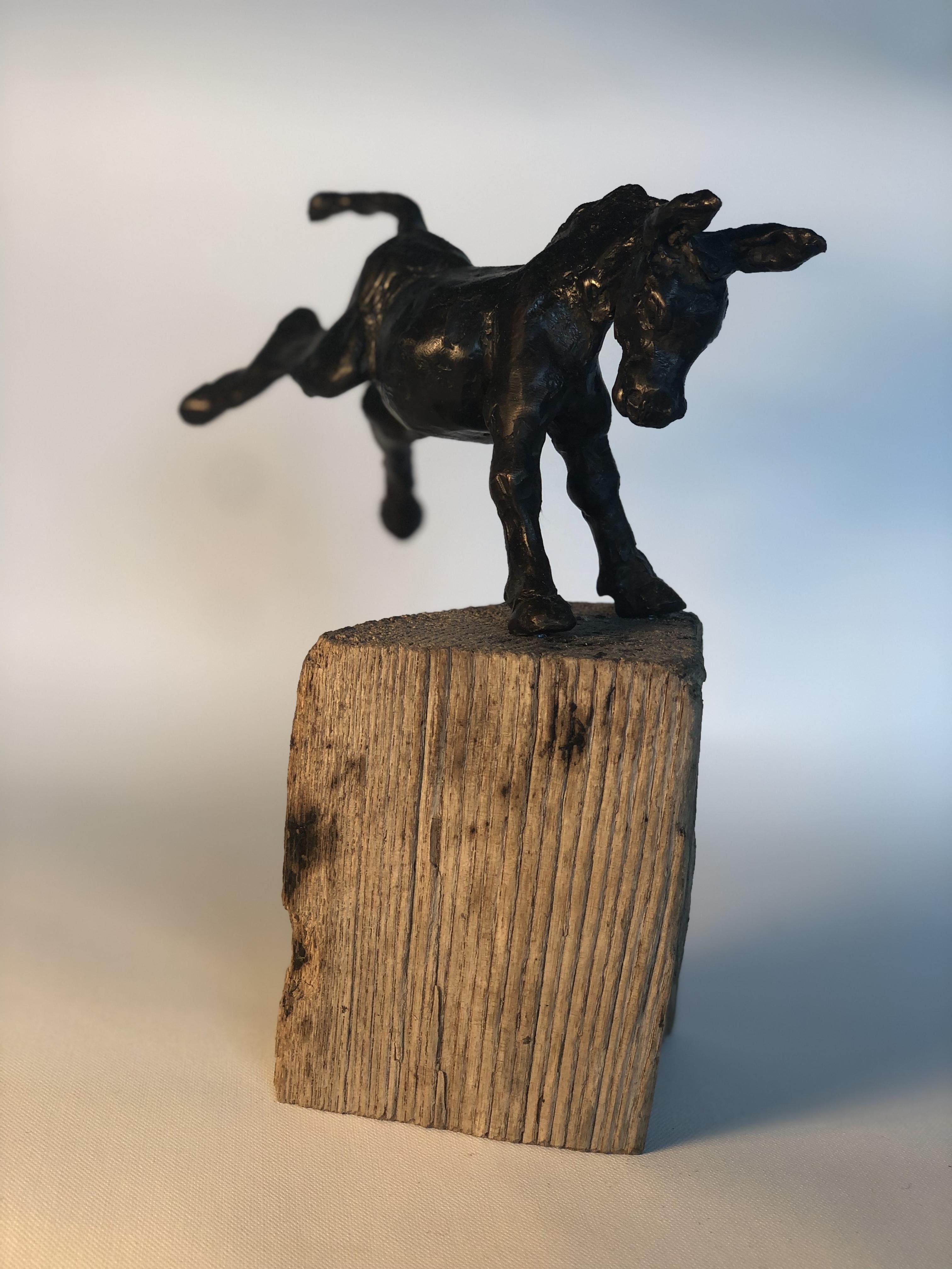 Ezel of paardfiguur boetseren. — foto 4