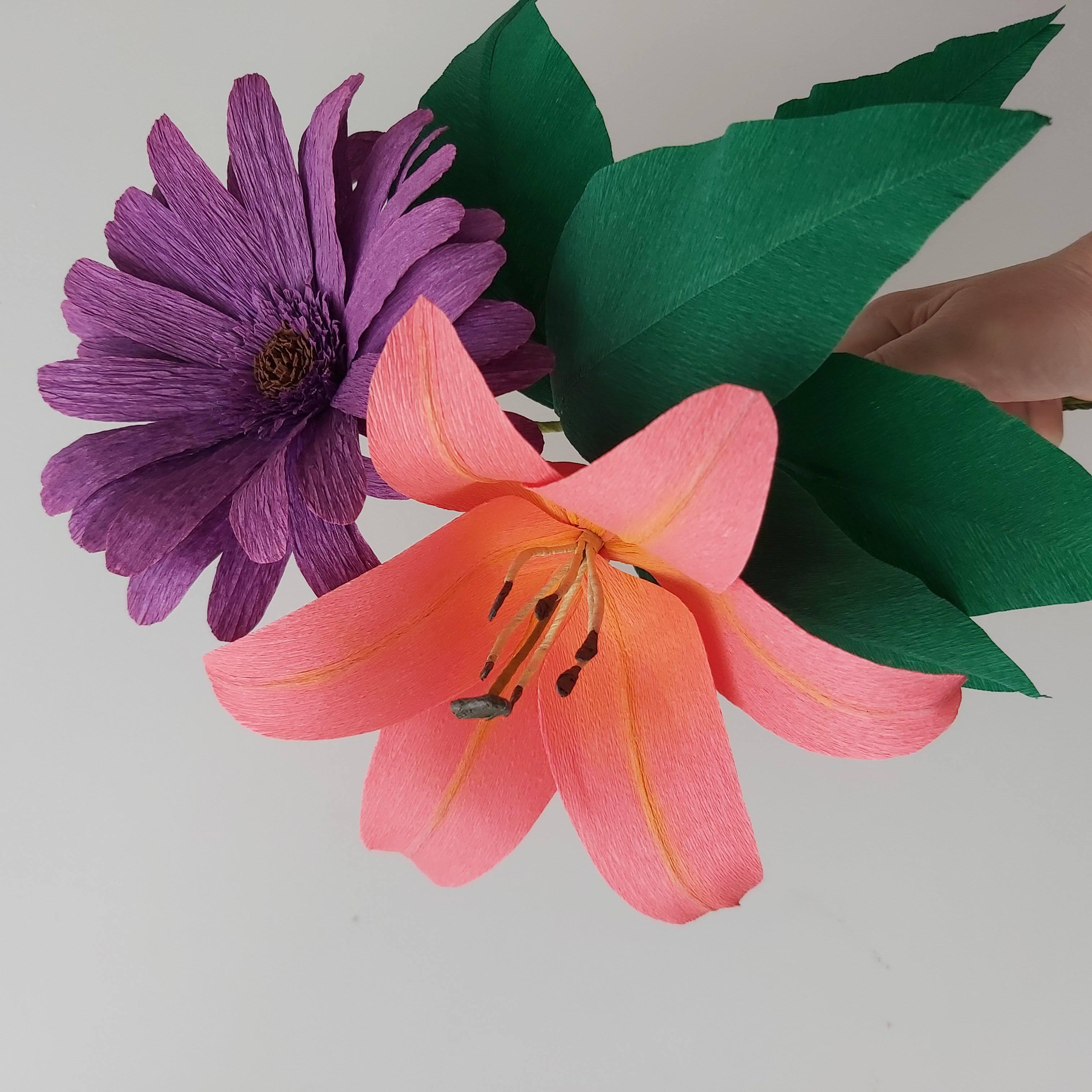 Workshop papieren bloemen GEVORDERDEN — foto 4