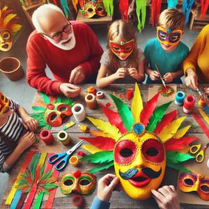 Workshop | carnavalsmasker maken