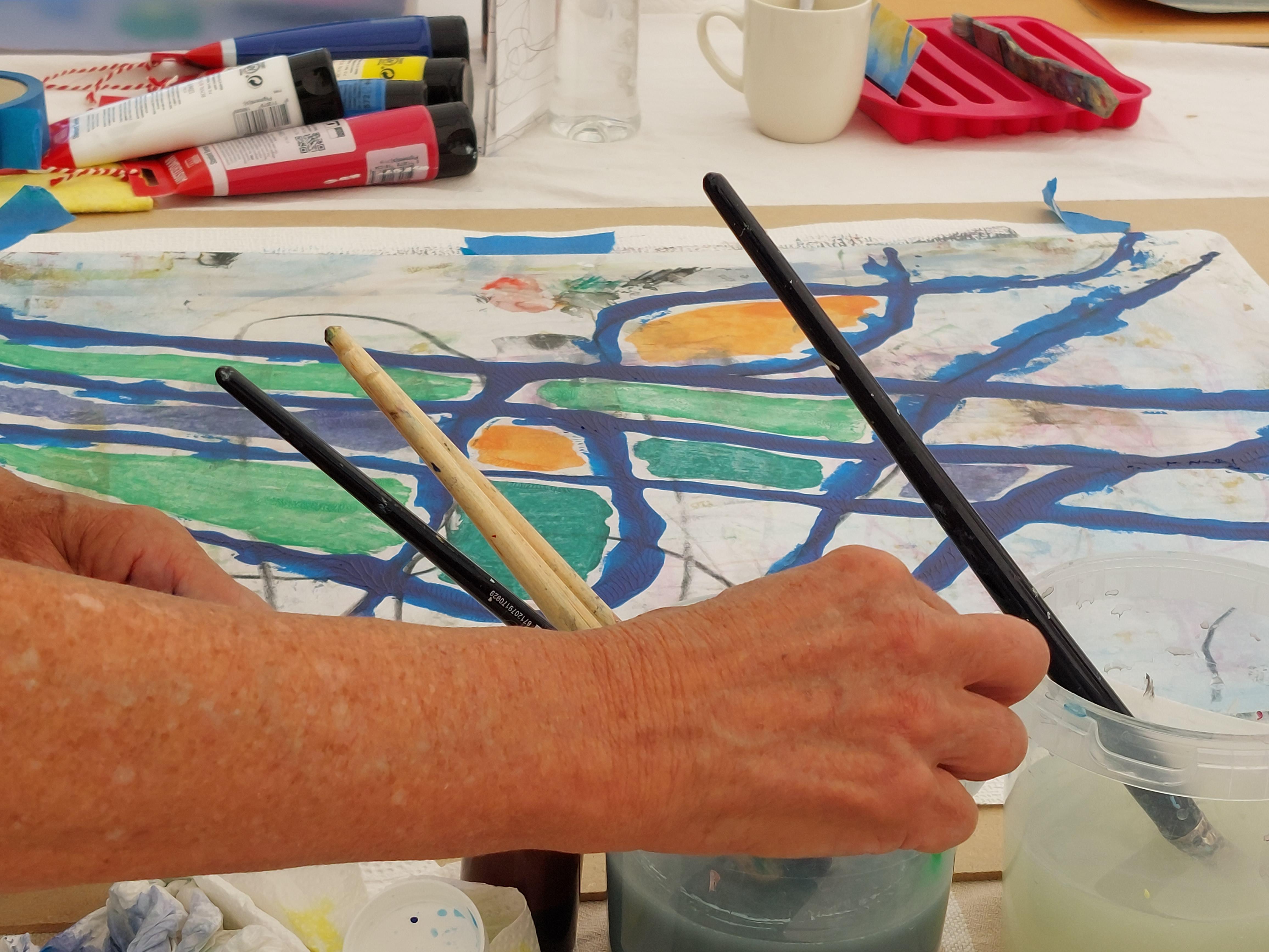 Zomerworkshop Schilderen in Weteringbrug — foto 2