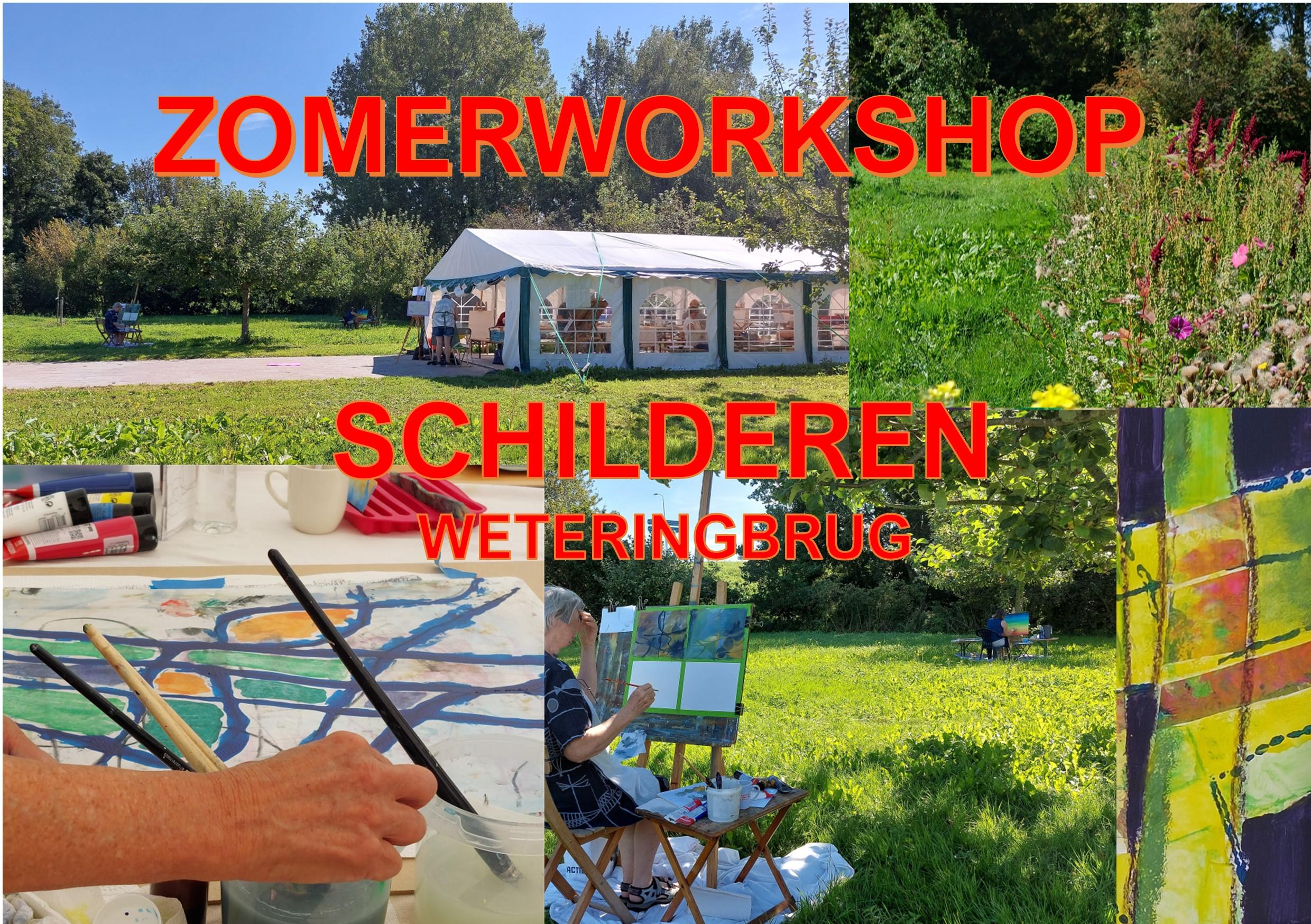 Zomerworkshop Schilderen in Weteringbrug — foto 1