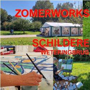 Zomerworkshop Schilderen in Weteringbrug