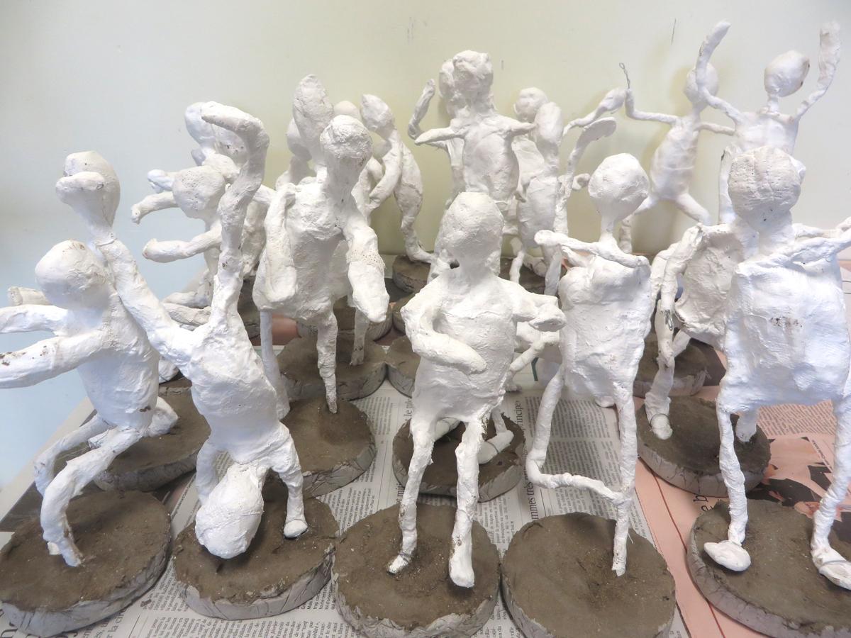 Workshop | draadfiguur maken van gips — foto 1