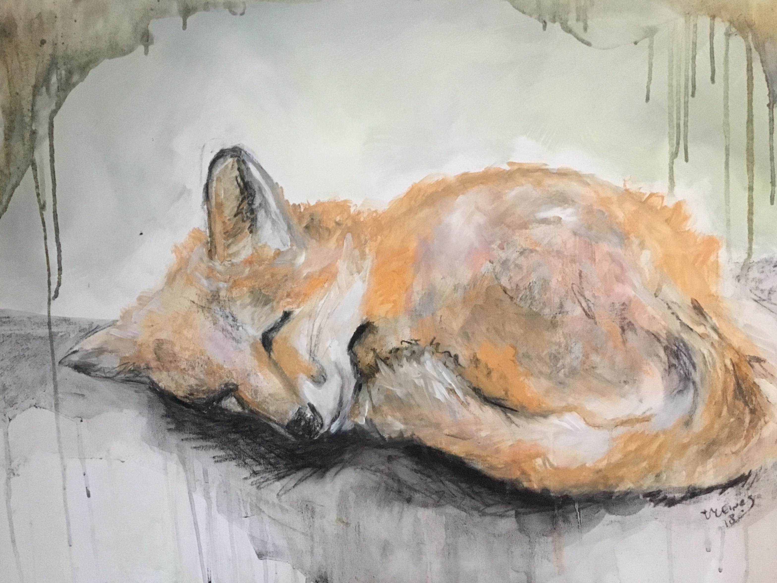 Dieren tekenen met houtskool en krijt — foto 2