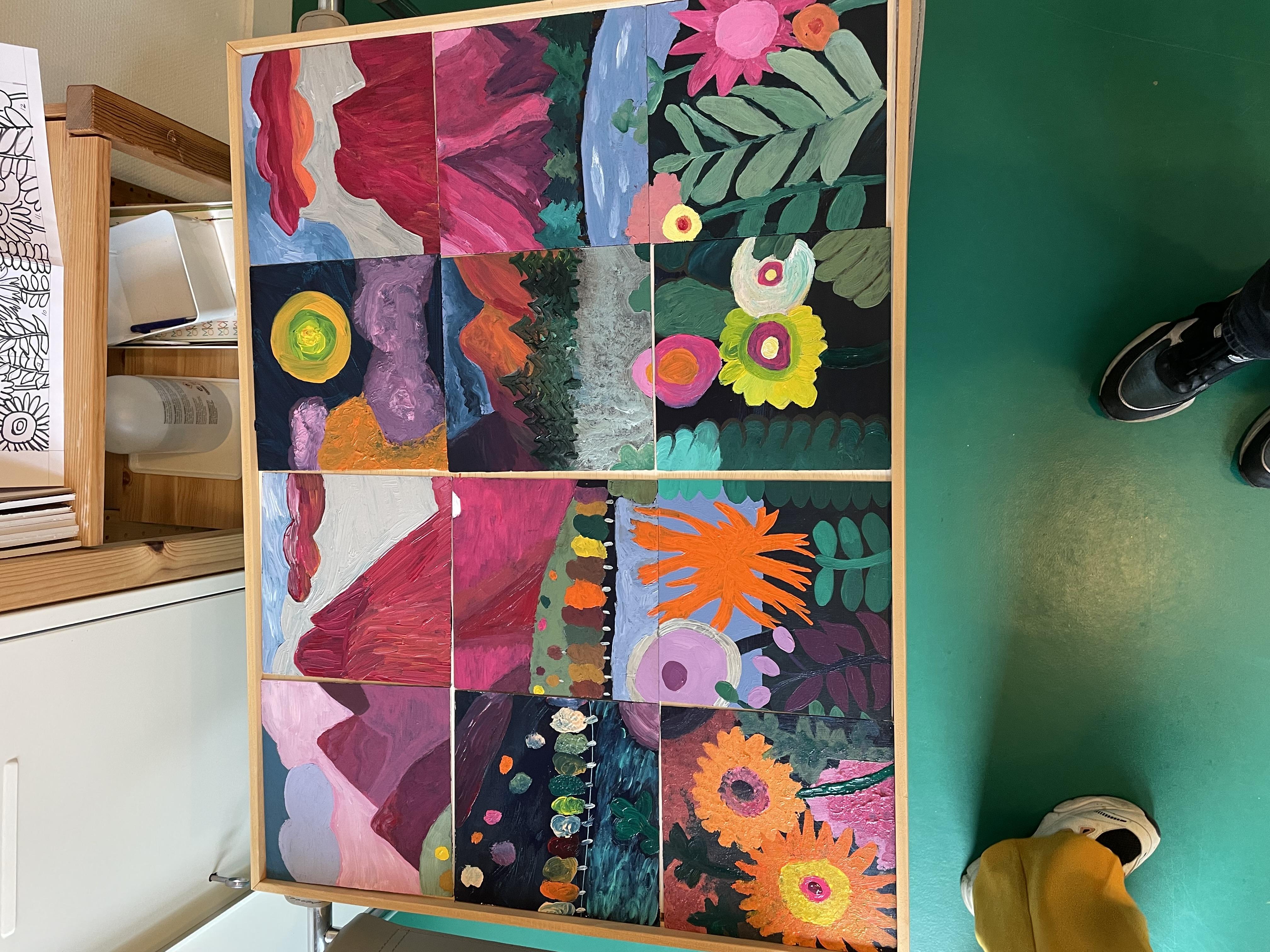 Teamworkshop Gezamenlijk Schilderij — foto 1